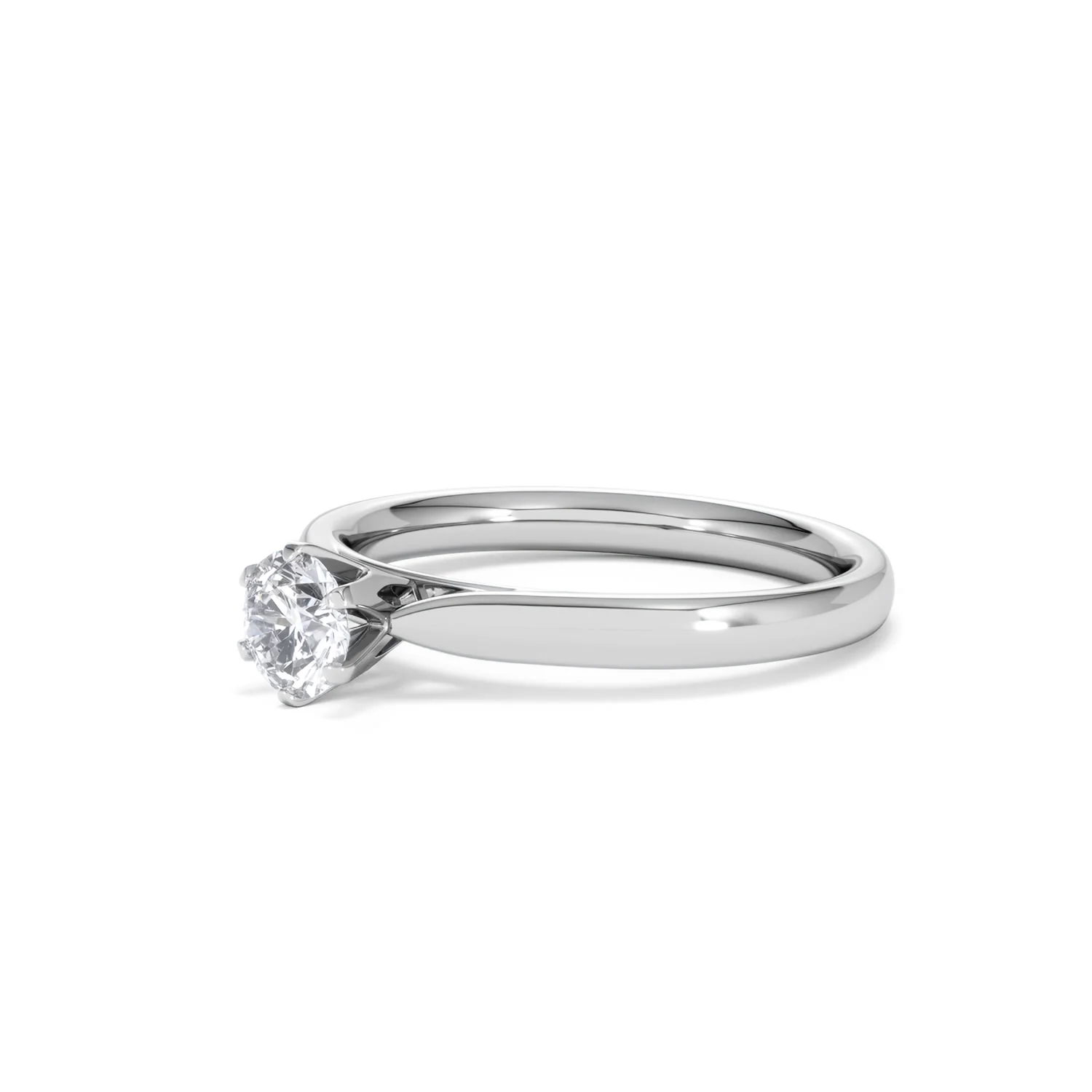 Certified 0.50CT Chloe High Platinum Engagement Ring G/SI2 - Image 78
