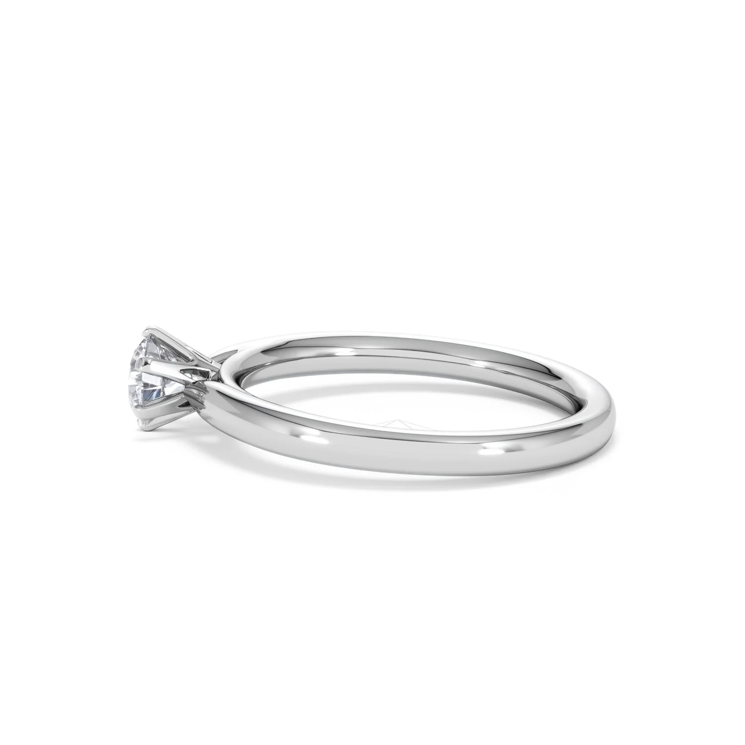 Certified 0.50CT Chloe Low Platinum Engagement Ring G/SI2 - Image 67