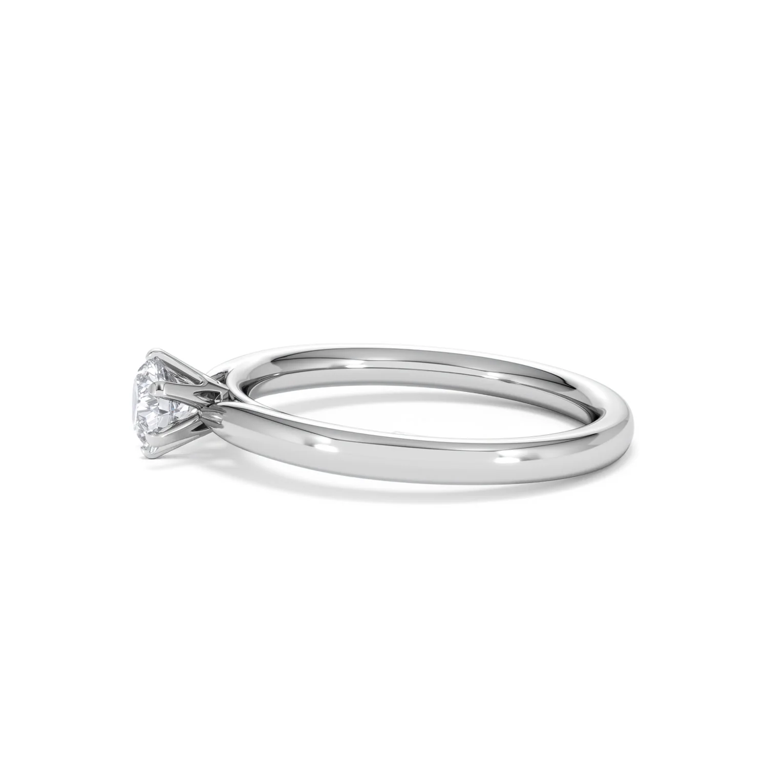 Certified 0.50CT Chloe Low Platinum Engagement Ring G/SI2 - Image 70