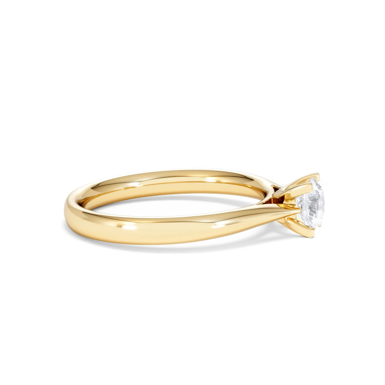 Certified 0.50CT Grace 18K Gold Engagement Ring G/SI2 - Image 25