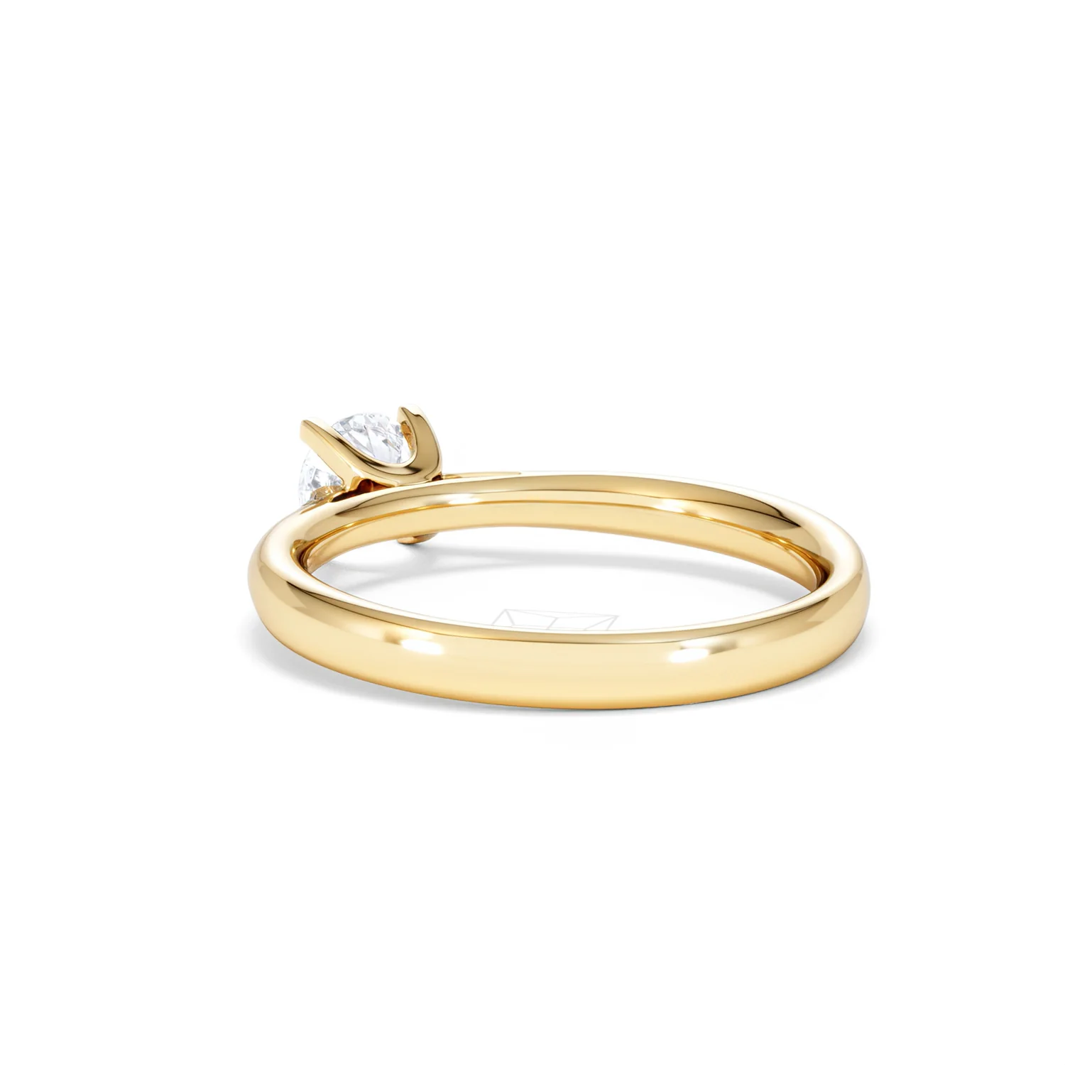 Certified 0.50CT Grace 18K Gold Engagement Ring G/SI2 - Image 55
