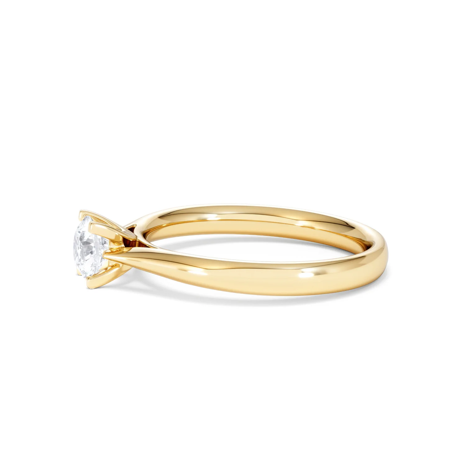 Certified 0.50CT Grace 18K Gold Engagement Ring G/SI2 - Image 71