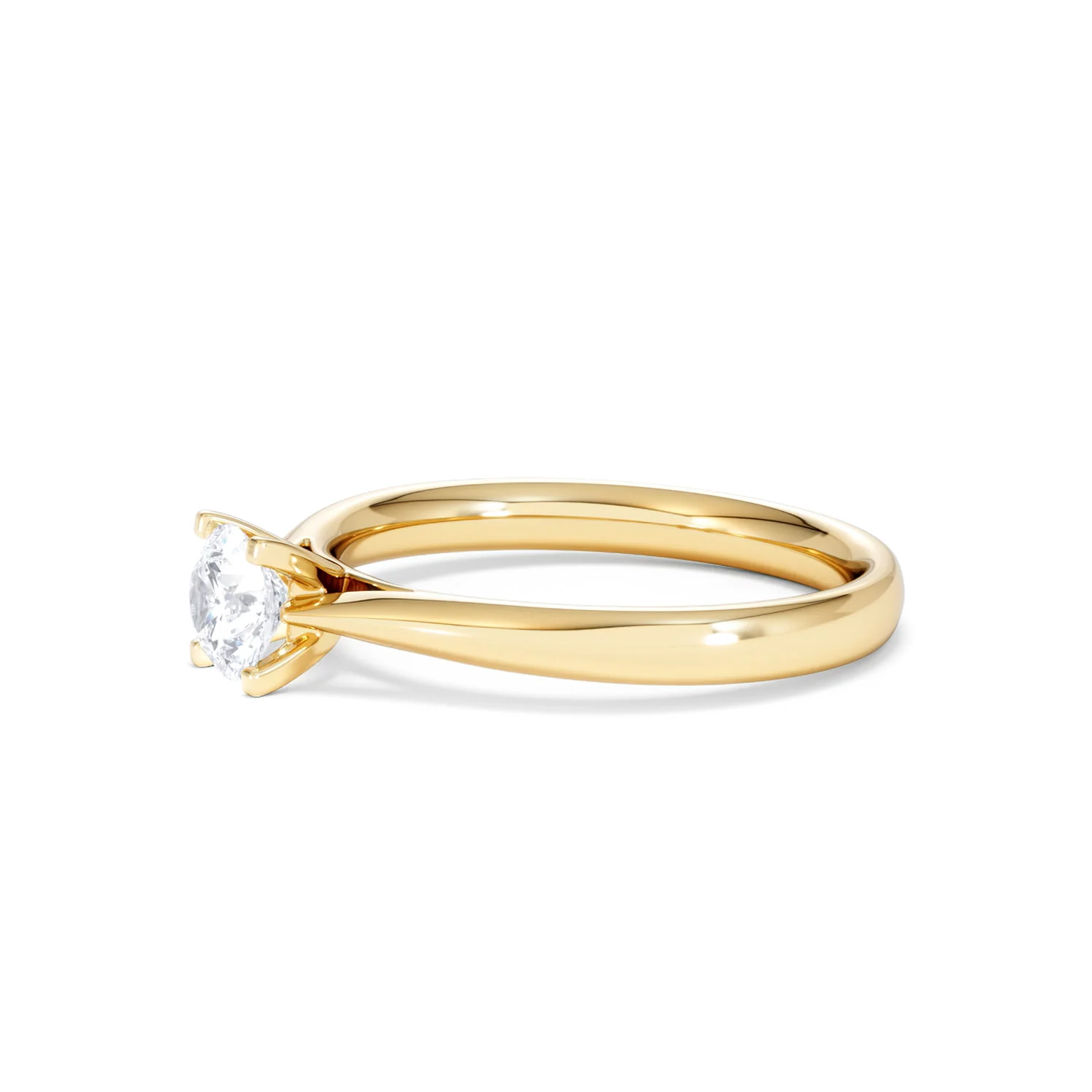Certified 0.50CT Grace 18K Gold Engagement Ring G/SI2 - Image 74