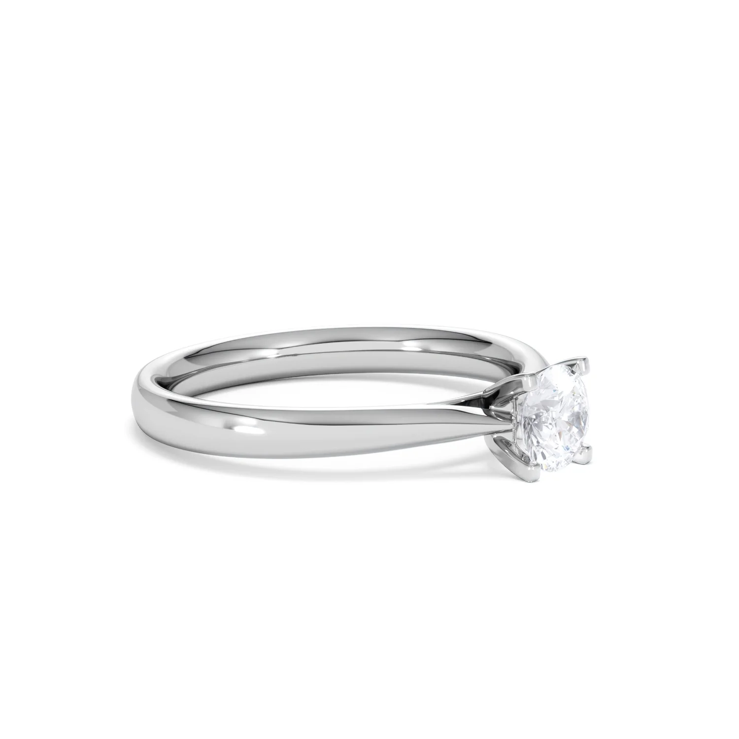 Certified 0.50CT Grace 18K White Gold Engagement Ring G/SI2 - Image 19