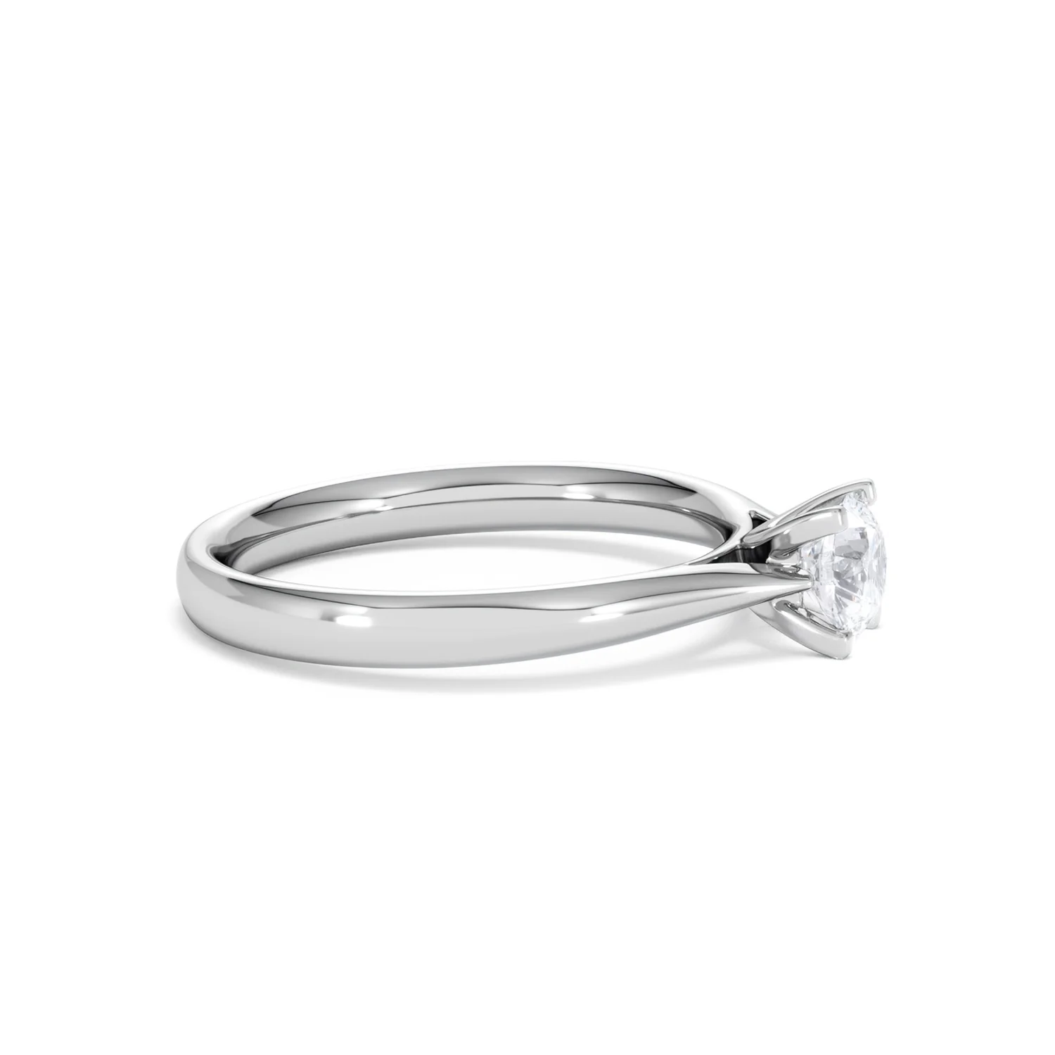 Certified 0.50CT Grace 18K White Gold Engagement Ring G/SI2 - Image 24