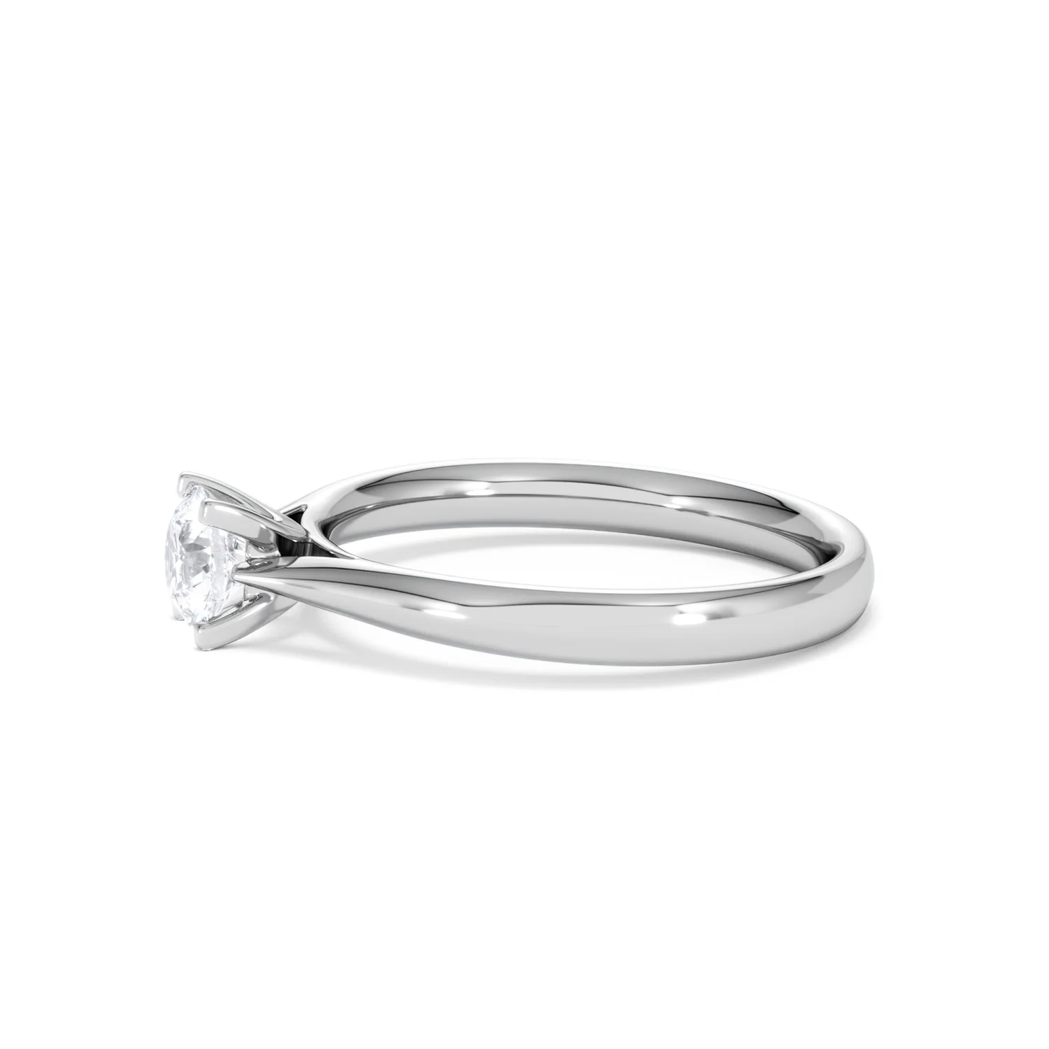 Certified 0.50CT Grace 18K White Gold Engagement Ring G/SI2 - Image 71