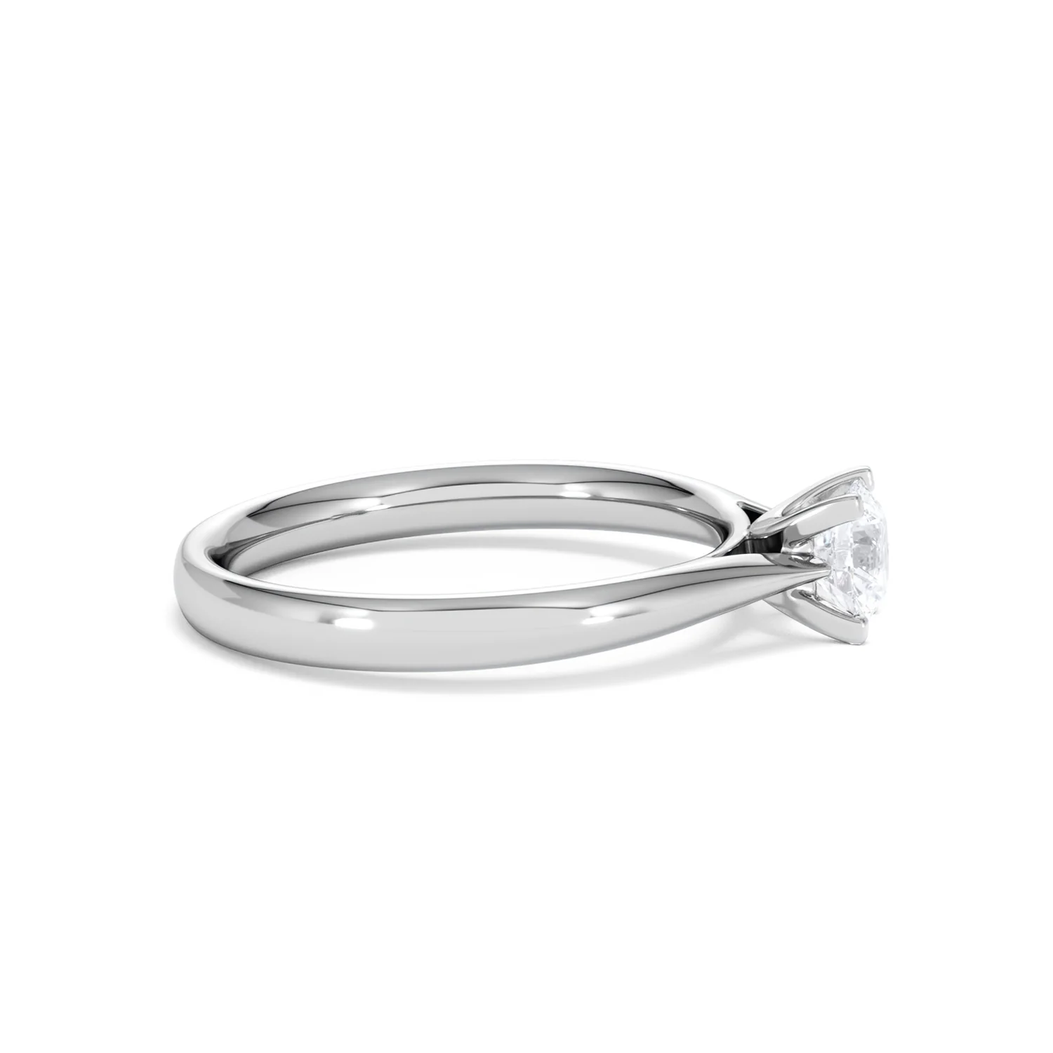 Certified 0.50CT Grace Platinum Engagement Ring G/VS - Image 26