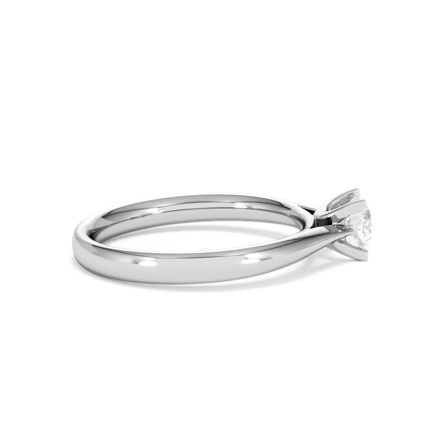 Certified 0.50CT Grace Platinum Engagement Ring G/VS - Image 29
