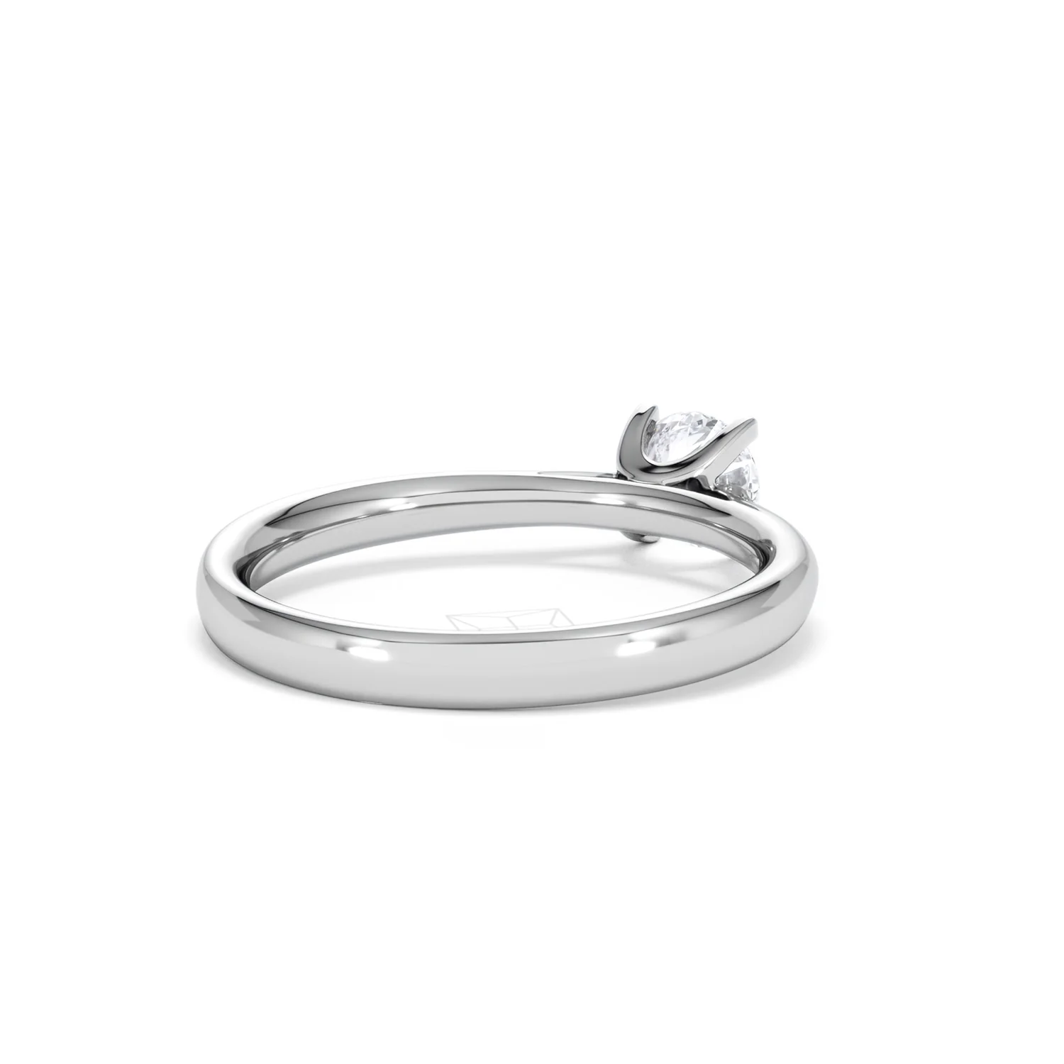 Certified 0.50CT Grace Platinum Engagement Ring G/VS - Image 41