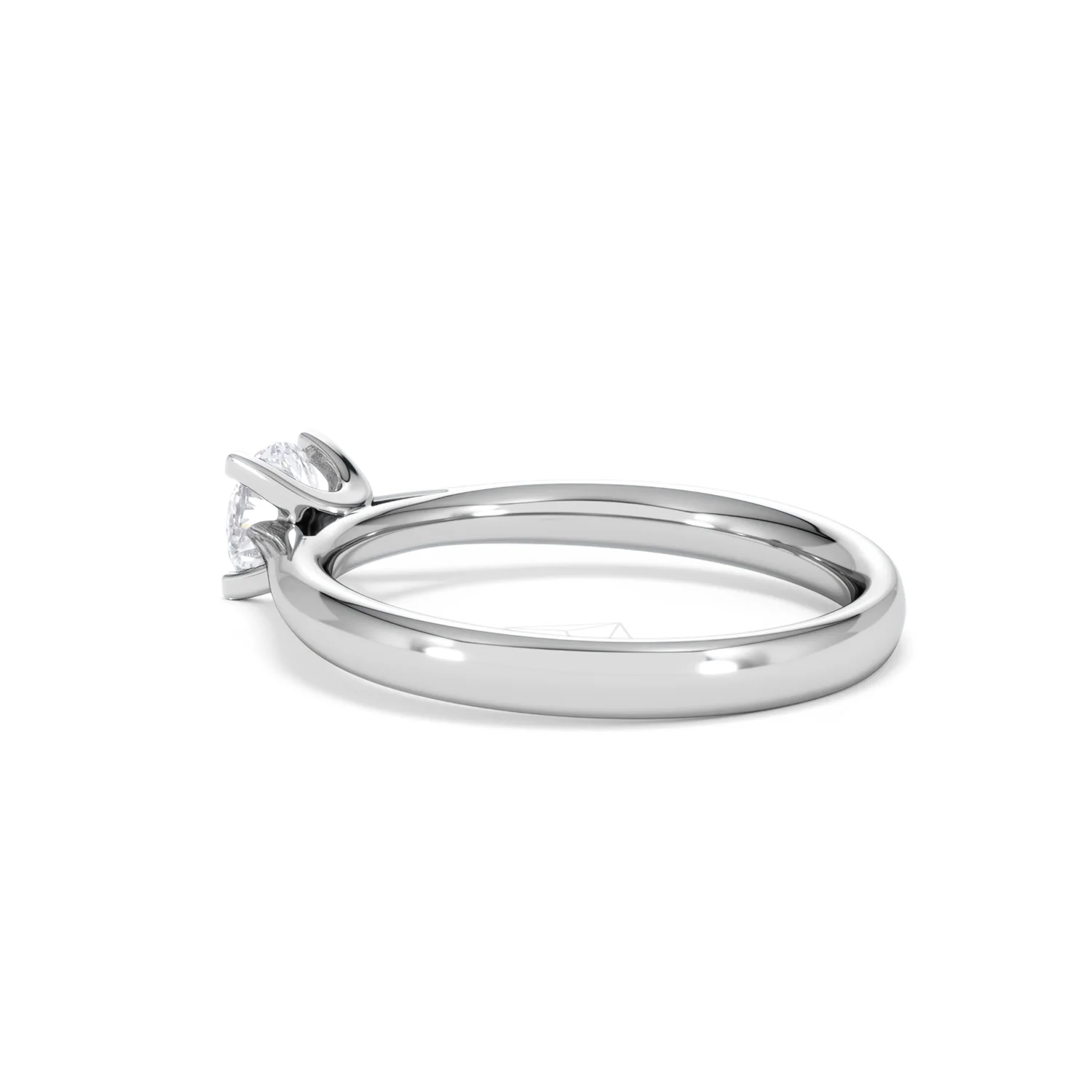 Certified 0.50CT Grace Platinum Engagement Ring G/VS - Image 60