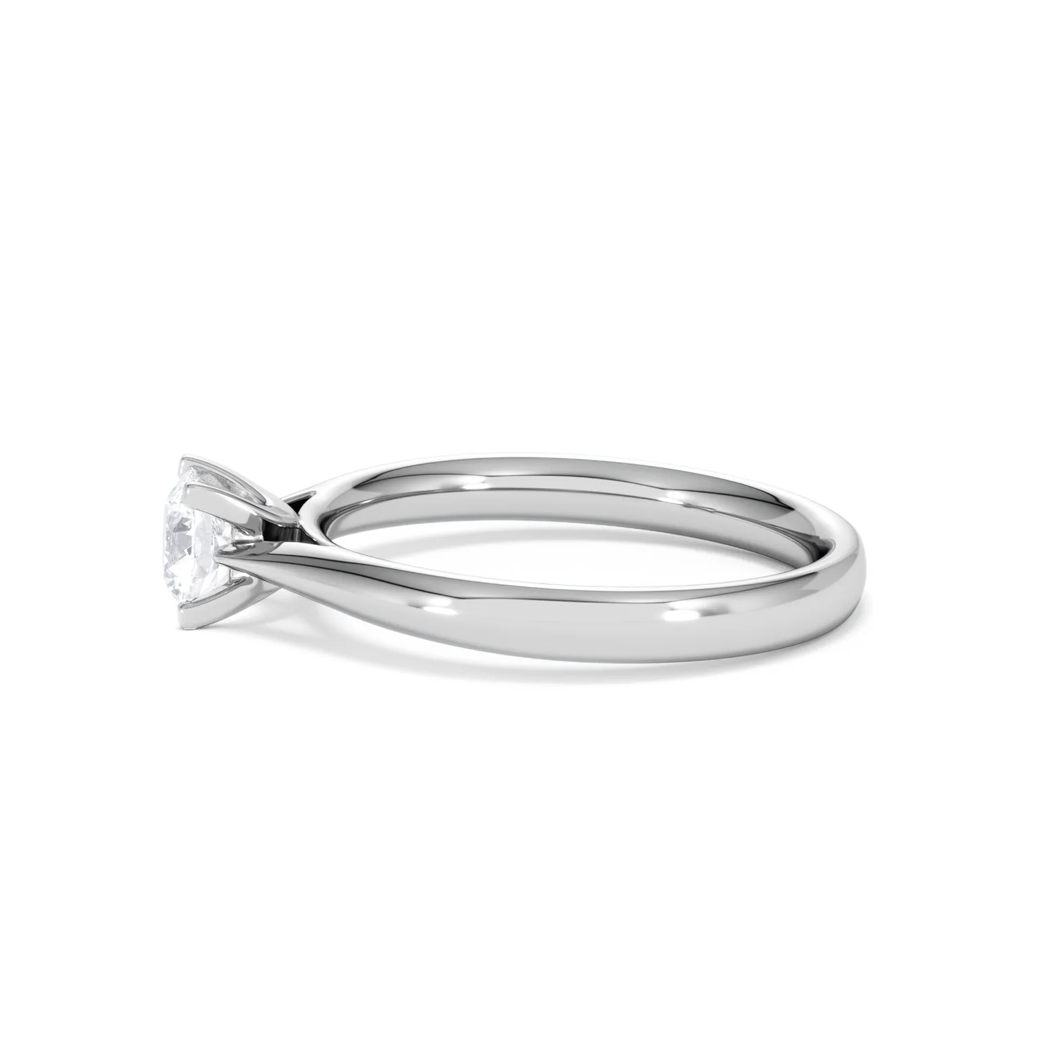 Certified 0.50CT Grace Platinum Engagement Ring G/VS - Image 69