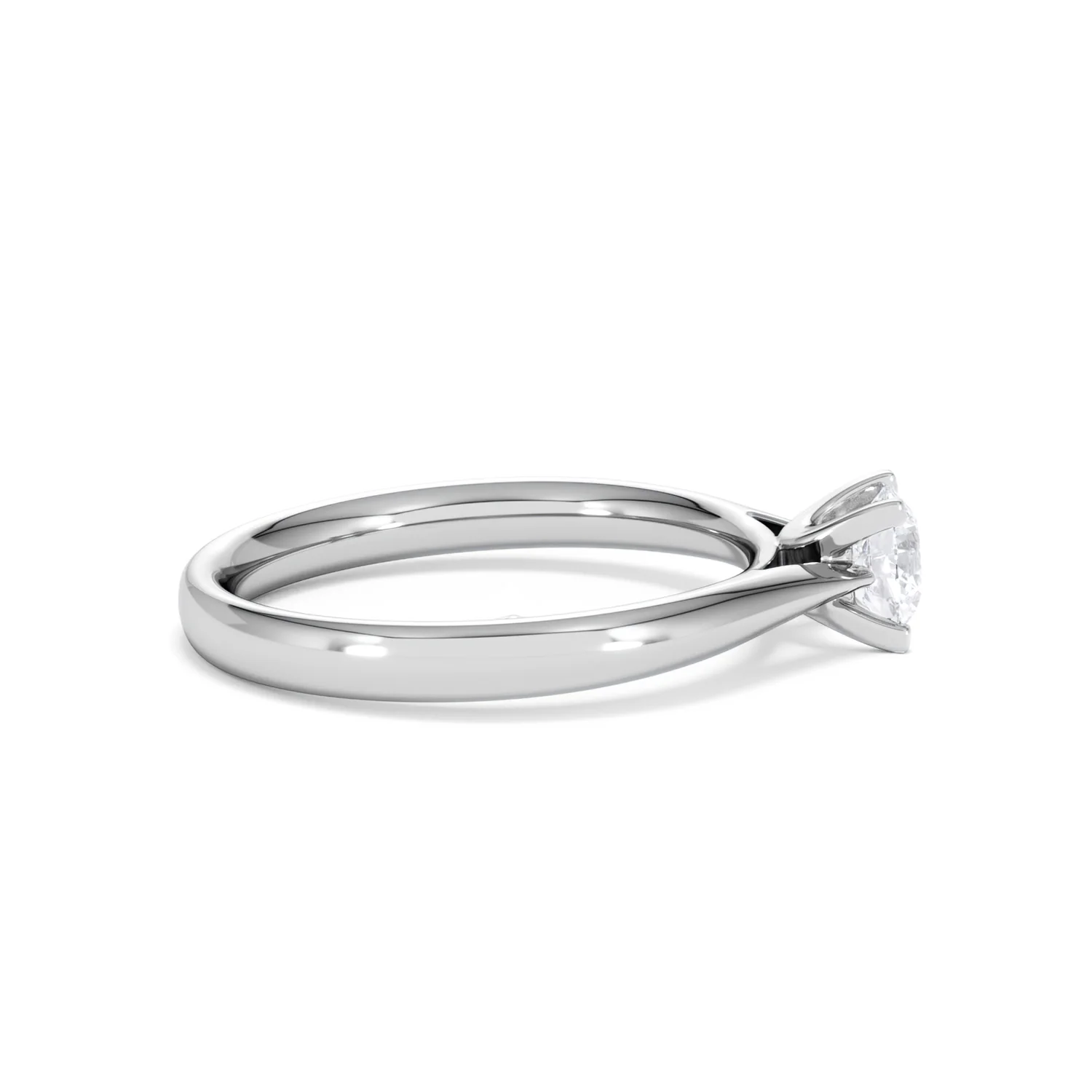 Certified 0.50CT Grace Platinum Engagement Ring G/SI2 - Image 28