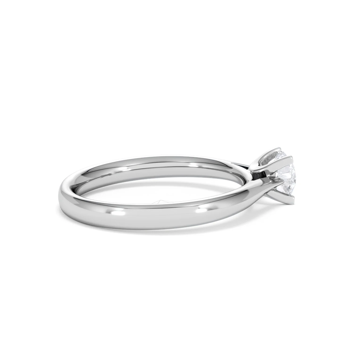 Certified 0.50CT Grace Platinum Engagement Ring G/SI2 - Image 31