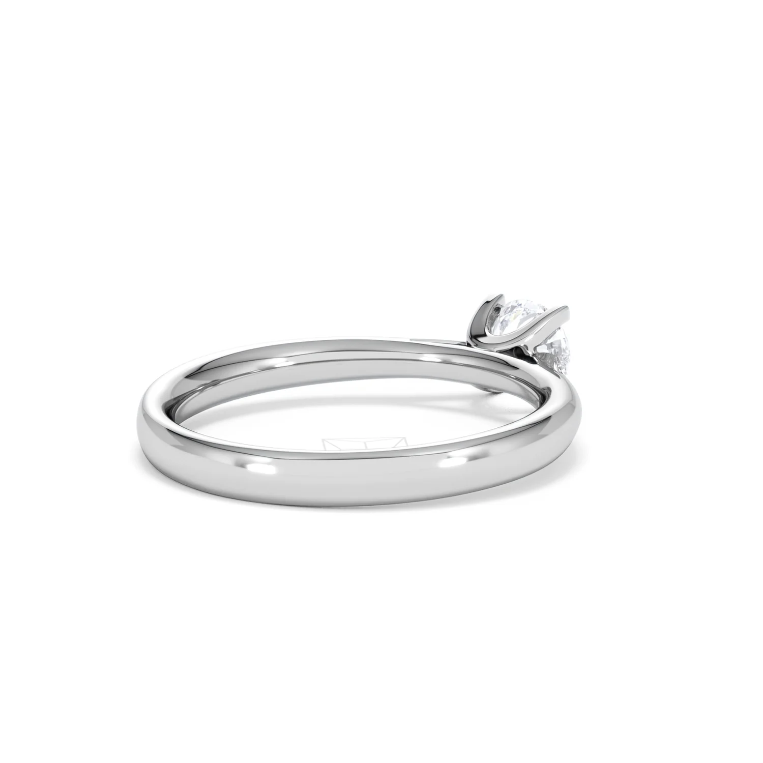 Certified 0.50CT Grace Platinum Engagement Ring G/SI2 - Image 39