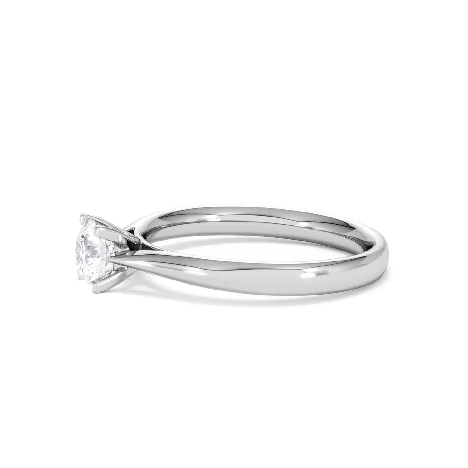 Certified 0.50CT Grace Platinum Engagement Ring G/SI2 - Image 72