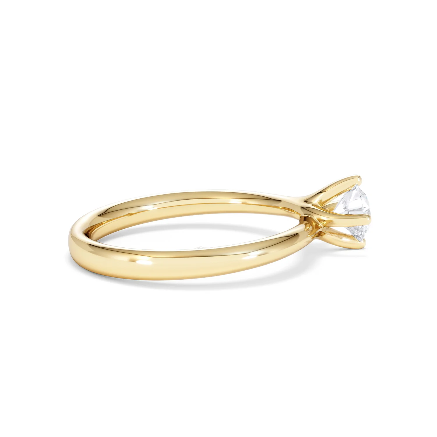 Certified 0.50CT Lily 18K Gold Engagement Ring G/SI2 - Image 30