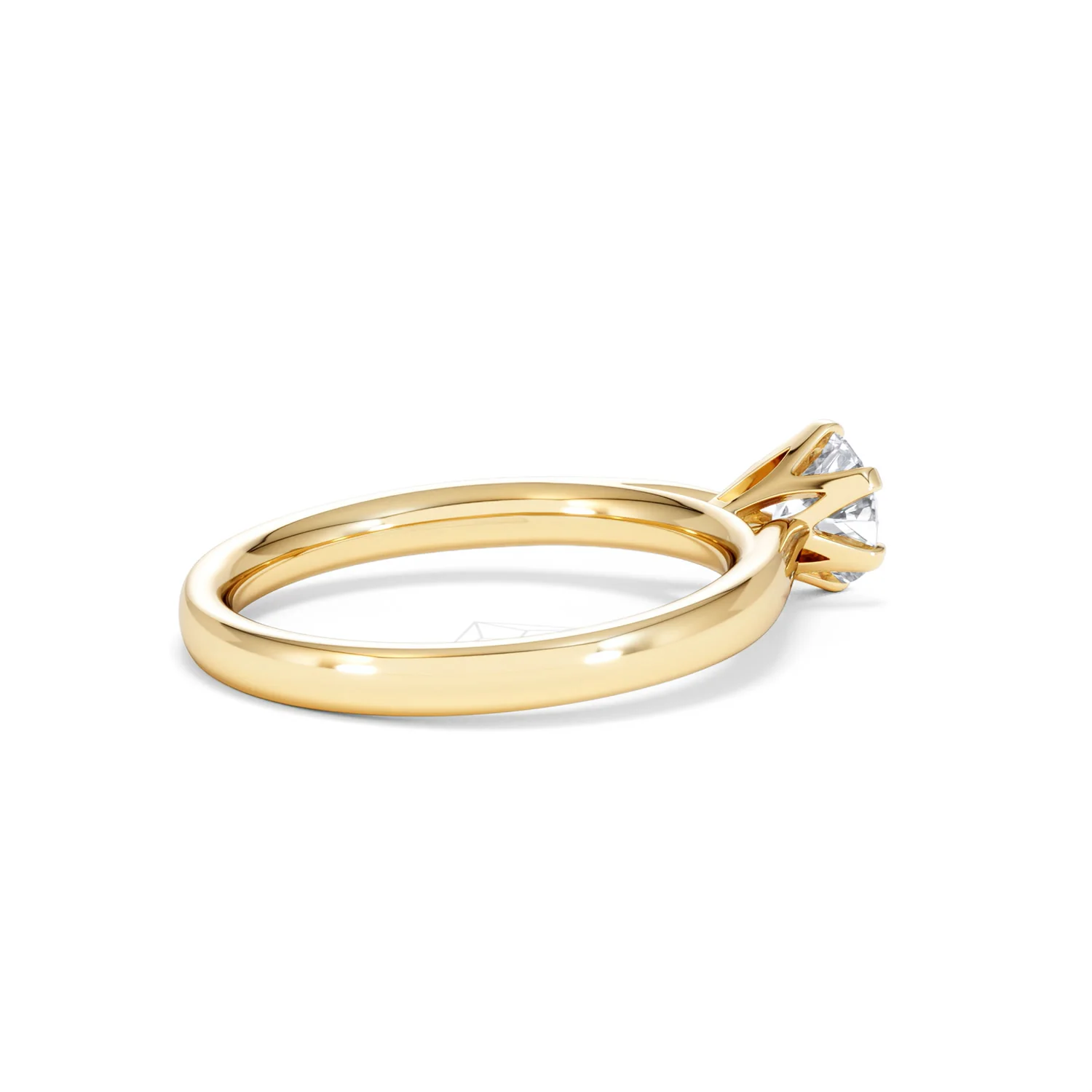 Certified 0.70CT Chloe High 18K Gold Engagement Ring G/VS - Image 35