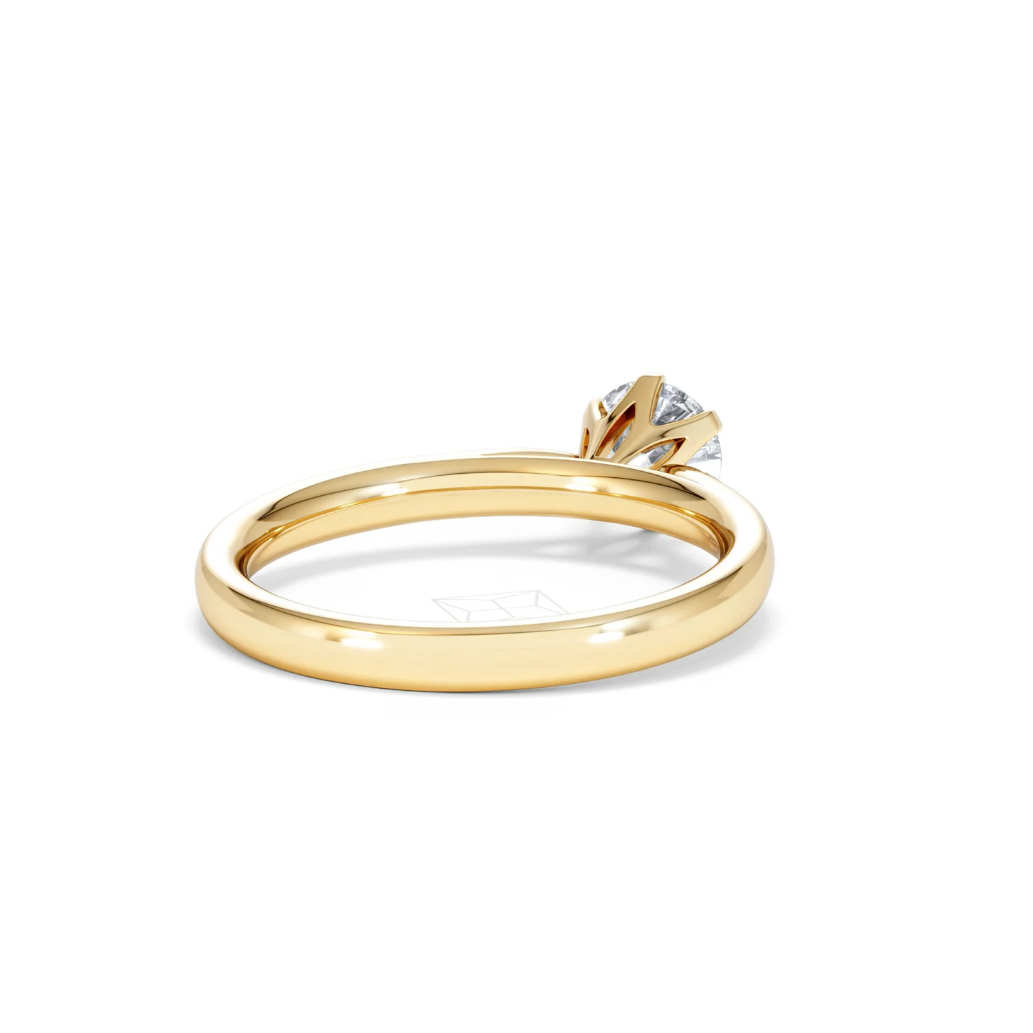 Certified 0.70CT Chloe High 18K Gold Engagement Ring G/VS - Image 42