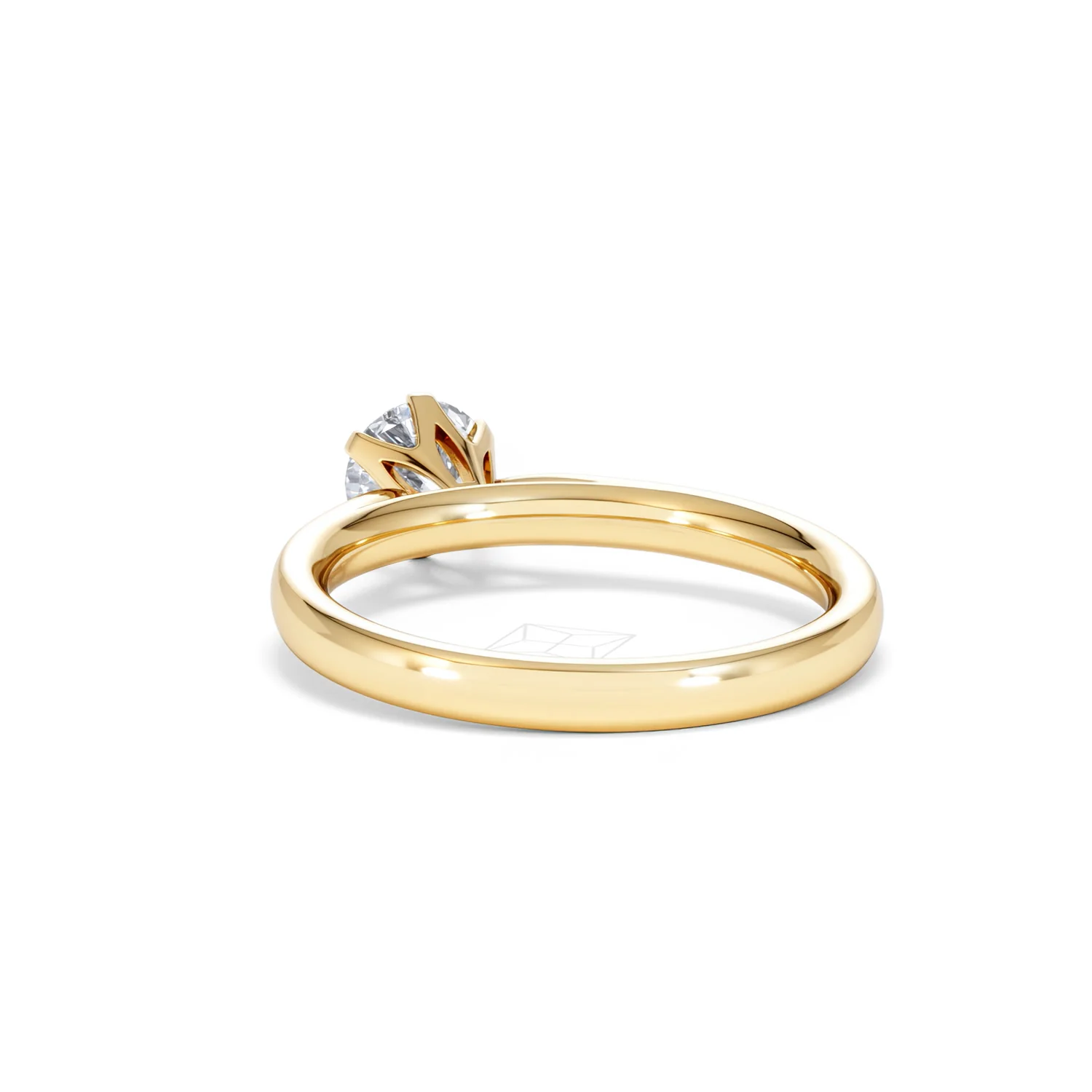 Certified 0.70CT Chloe High 18K Gold Engagement Ring G/VS - Image 53