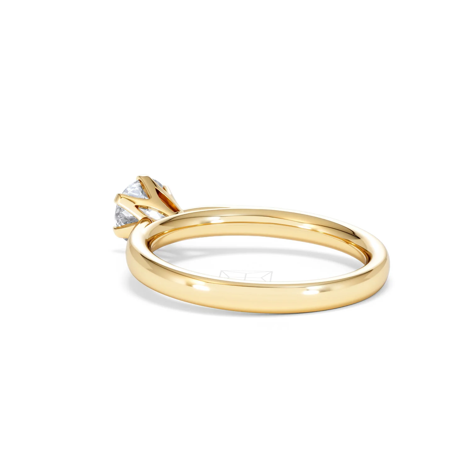 Certified 0.70CT Chloe High 18K Gold Engagement Ring G/VS - Image 57