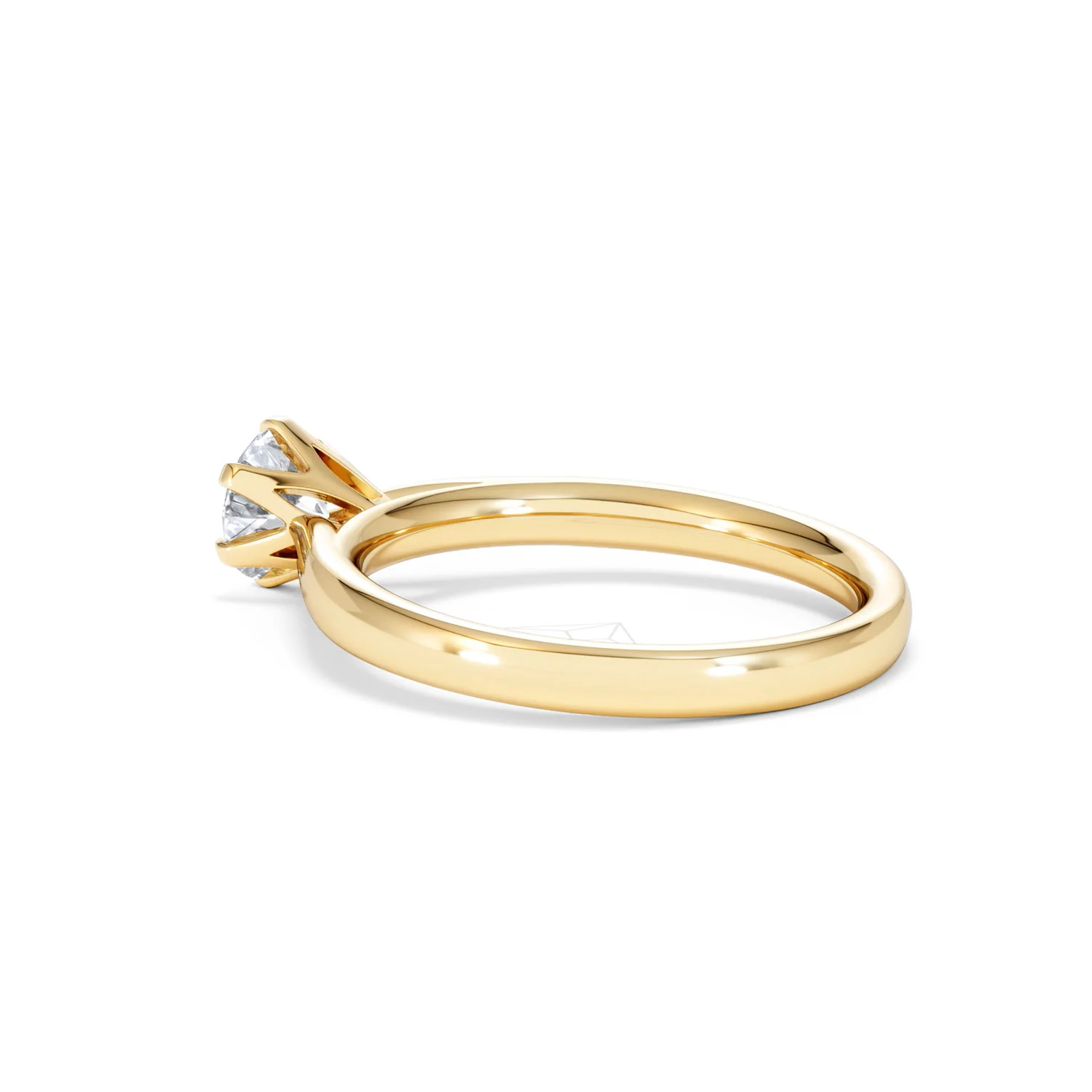 Certified 0.70CT Chloe High 18K Gold Engagement Ring G/VS - Image 60