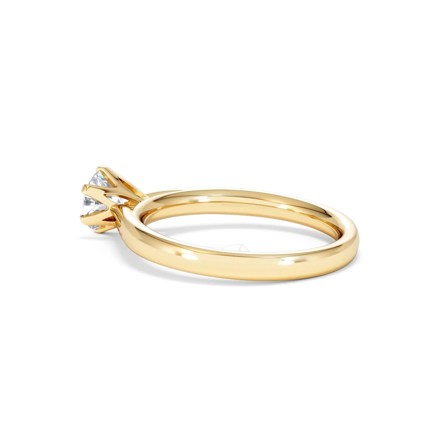 Certified 0.70CT Chloe High 18K Gold Engagement Ring G/VS - Image 61