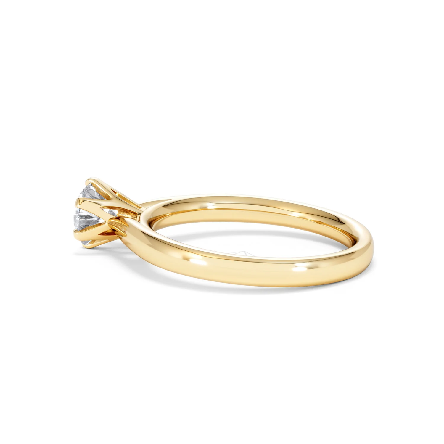Certified 0.70CT Chloe High 18K Gold Engagement Ring G/VS - Image 64
