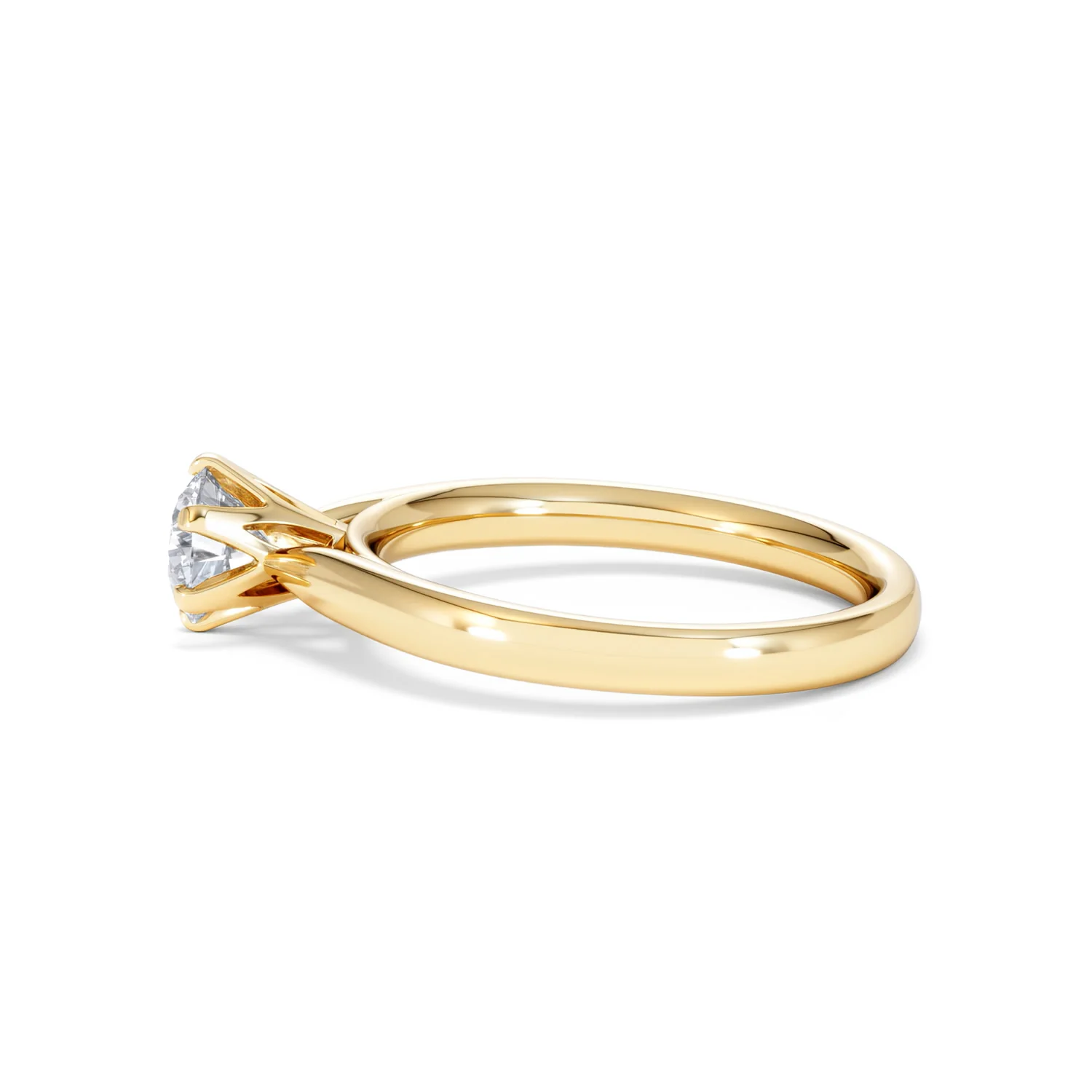 Certified 0.70CT Chloe High 18K Gold Engagement Ring G/VS - Image 67