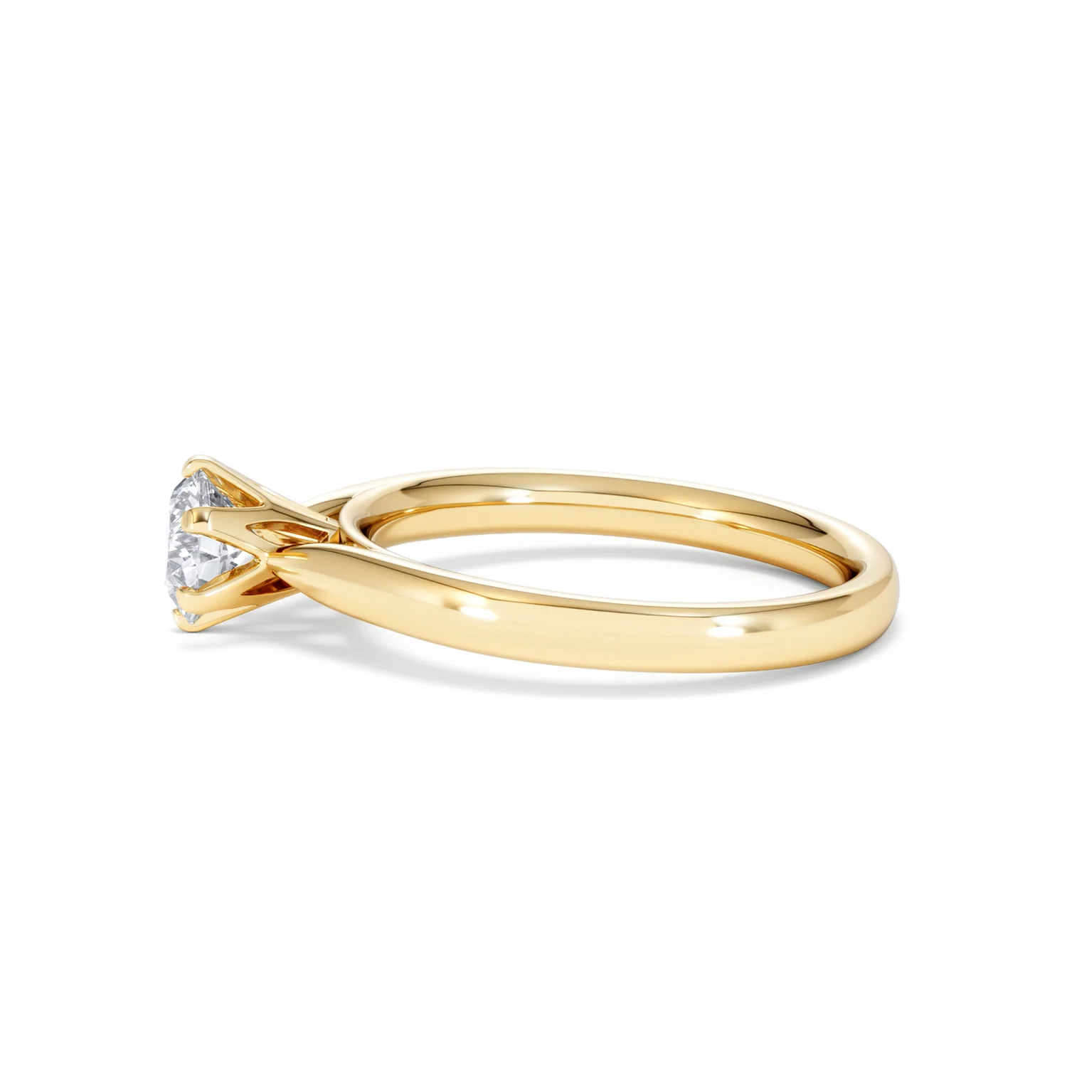 Certified 0.70CT Chloe High 18K Gold Engagement Ring G/VS - Image 69