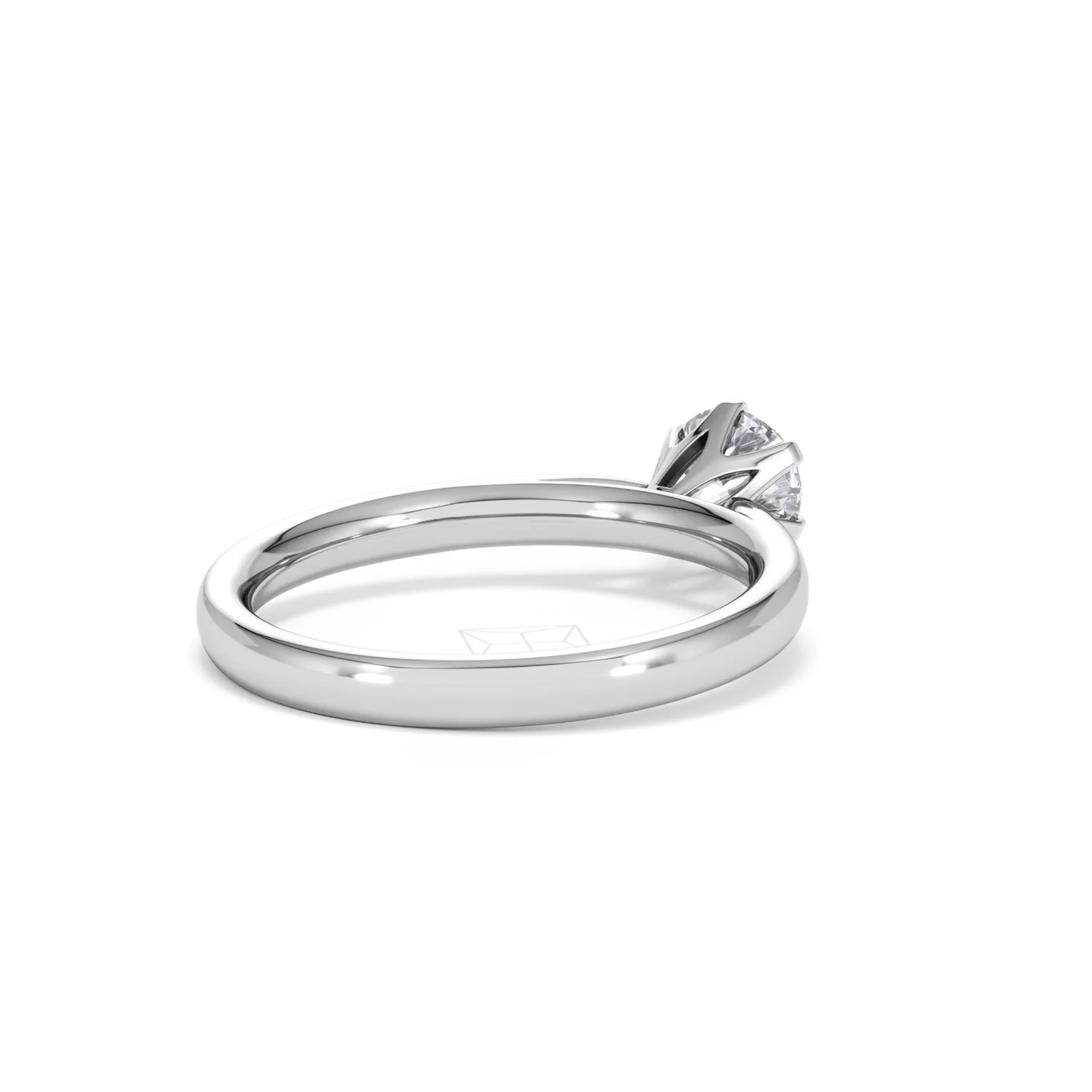 Certified 0.70CT Chloe High 18K White Gold Engagement Ring G/VS - Image 40