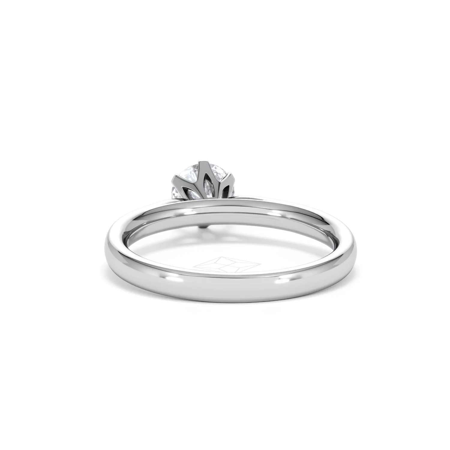 Certified 0.70CT Chloe High 18K White Gold Engagement Ring G/VS - Image 50