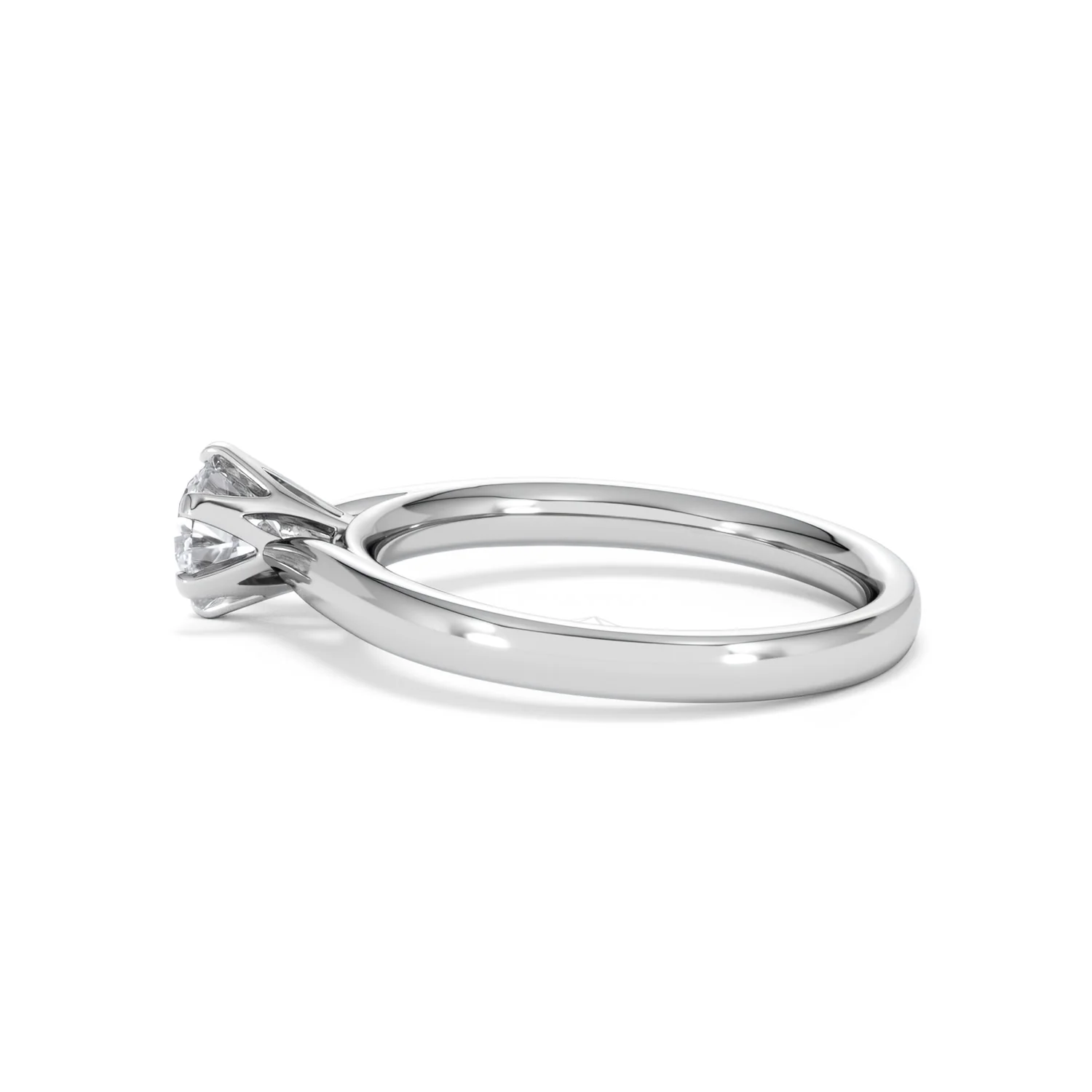 Certified 0.70CT Chloe High 18K White Gold Engagement Ring G/VS - Image 65
