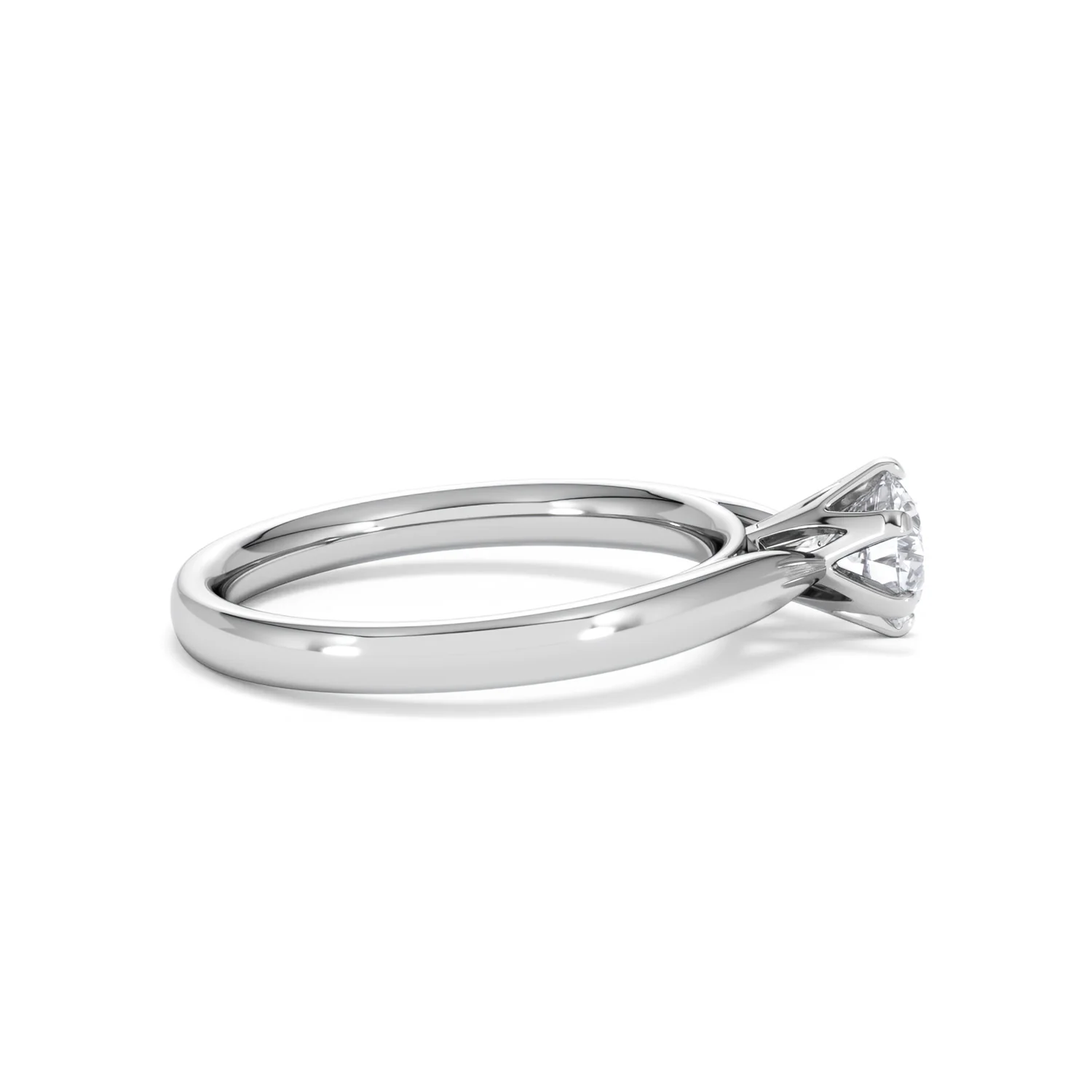 Certified 0.70CT Chloe High Platinum Engagement Ring G/VS - Image 28