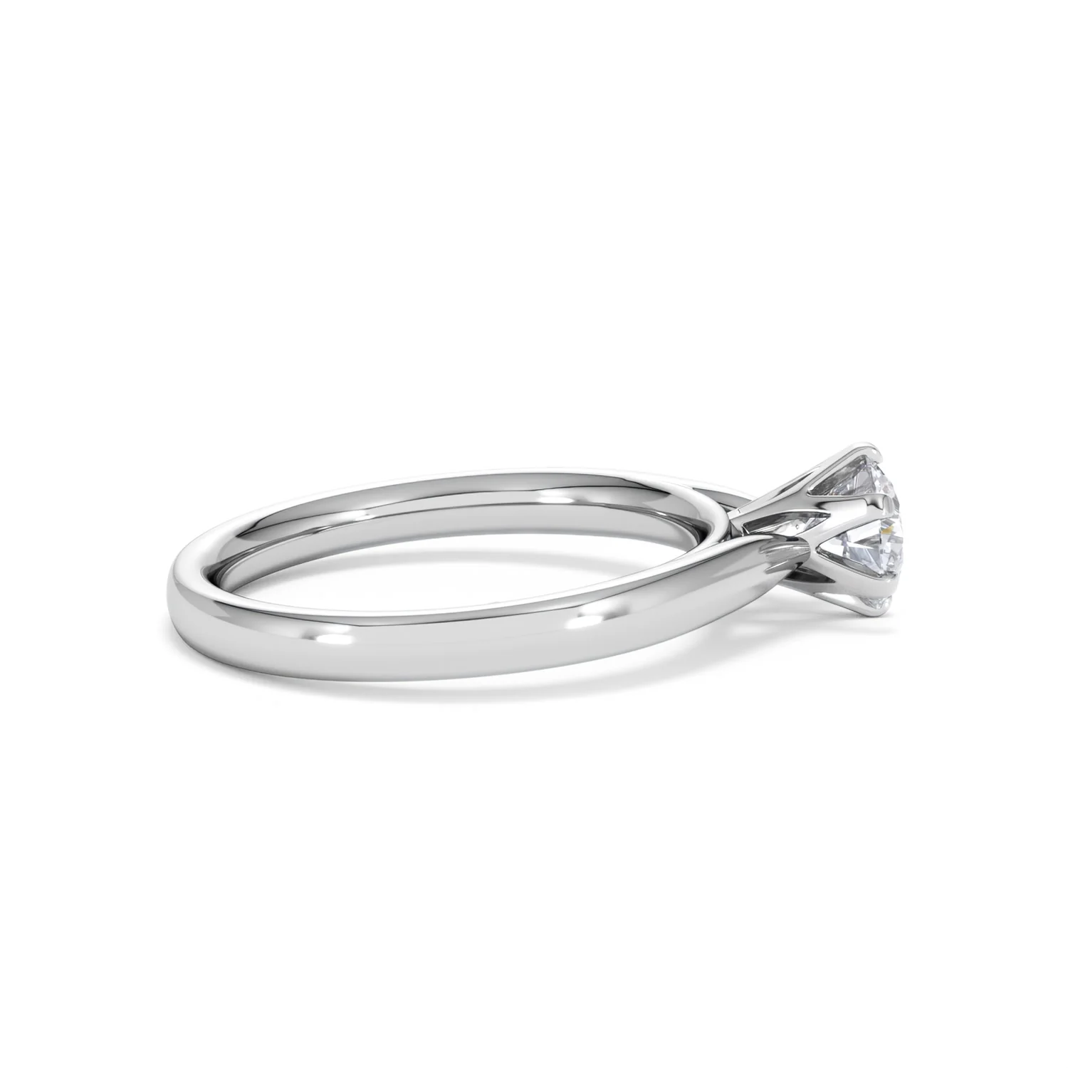 Certified 0.70CT Chloe High Platinum Engagement Ring G/VS - Image 29