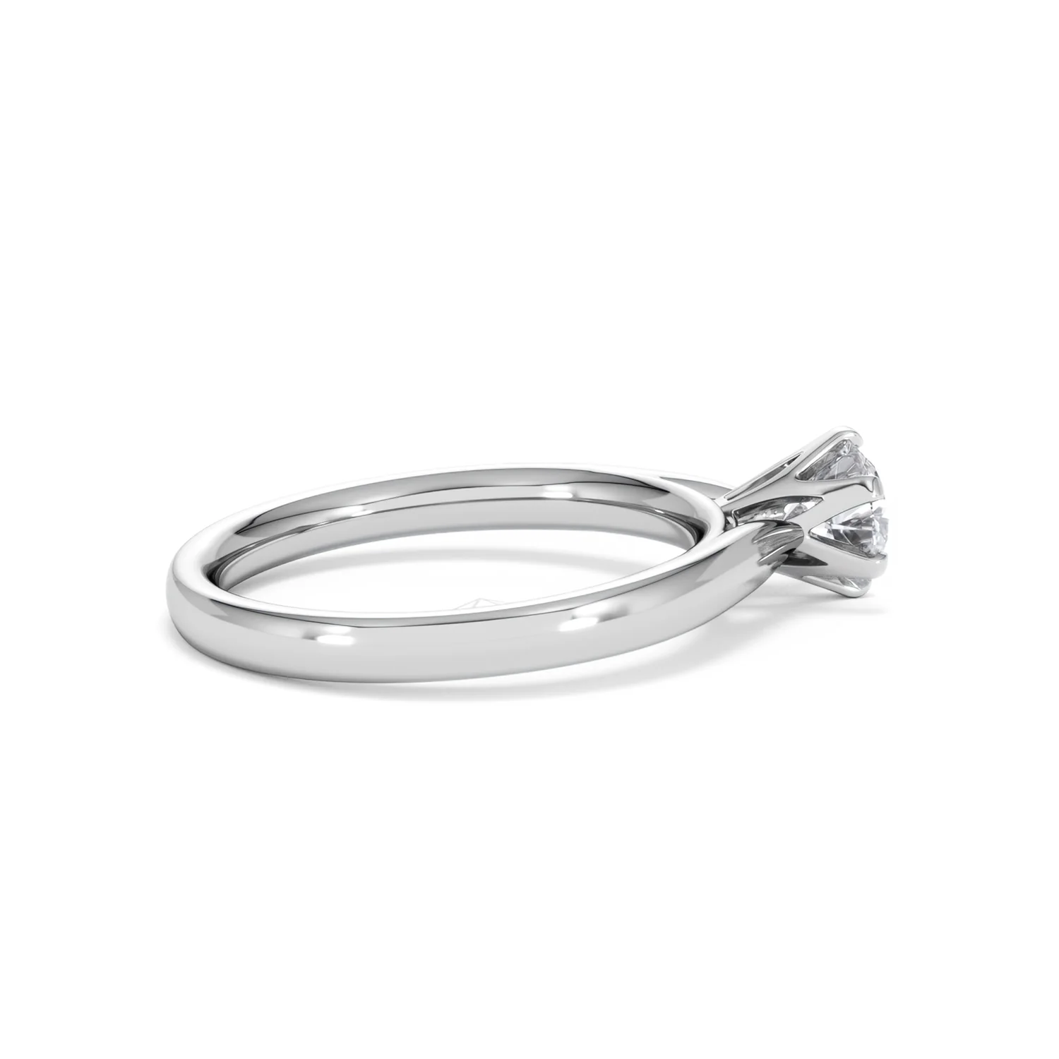 Certified 0.70CT Chloe High Platinum Engagement Ring G/VS - Image 31