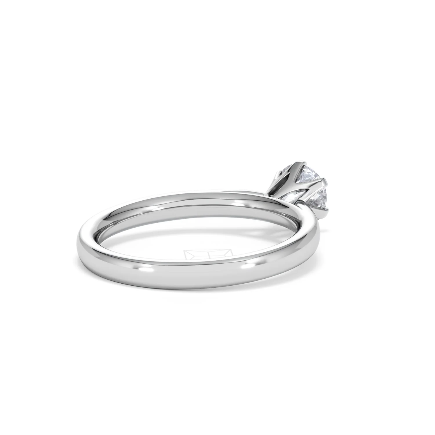 Certified 0.70CT Chloe High Platinum Engagement Ring G/VS - Image 39