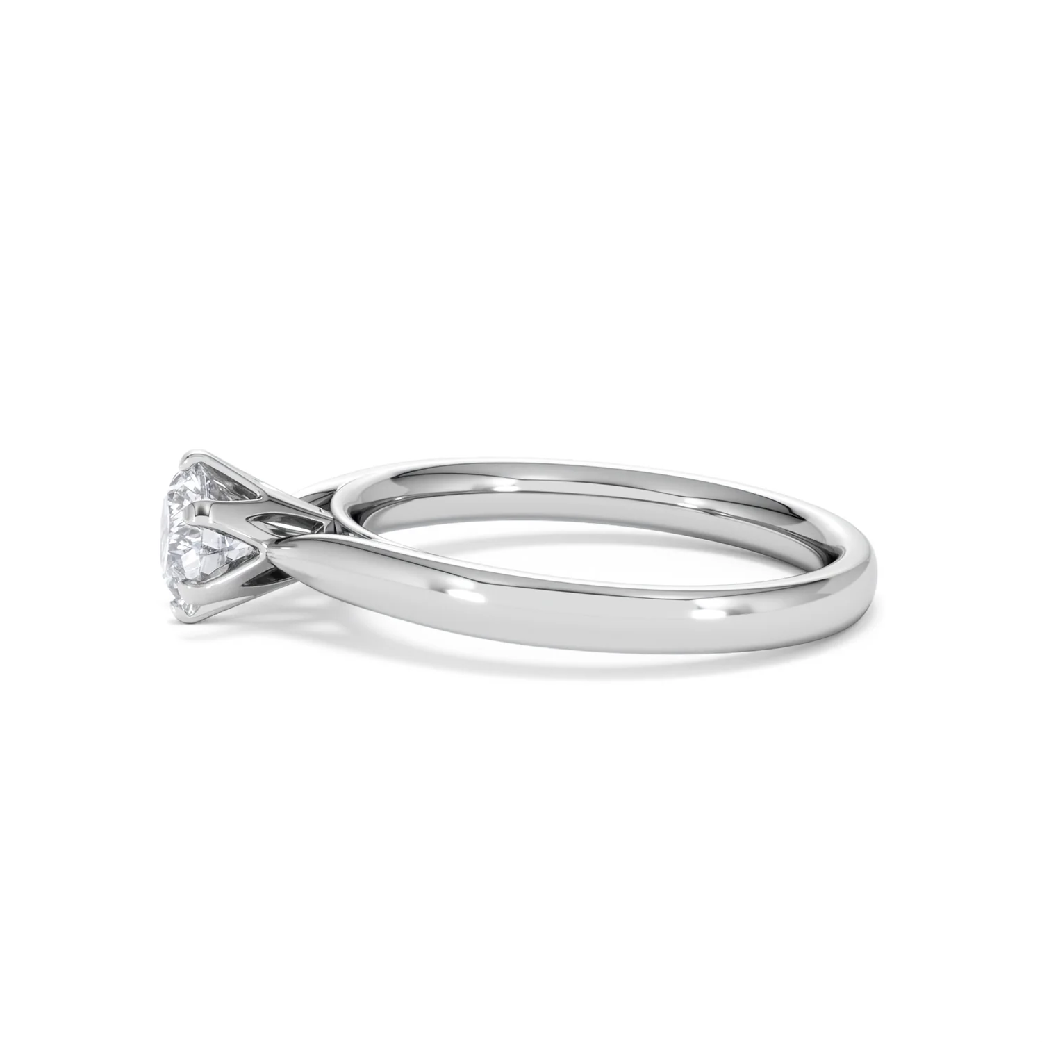 Certified 0.70CT Chloe High Platinum Engagement Ring G/VS - Image 70