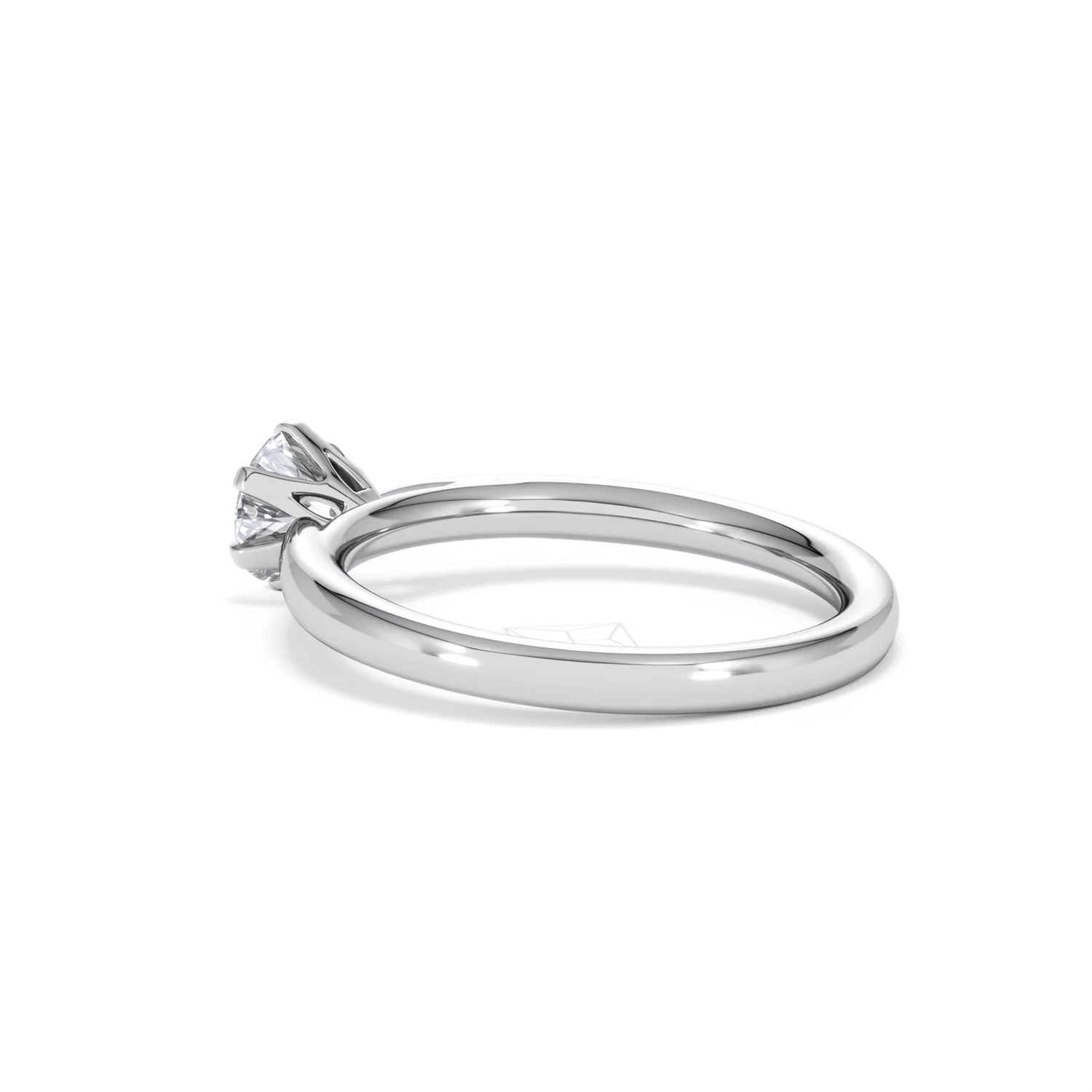 Certified 0.70CT Chloe Low Platinum Engagement Ring G/VS - Image 60
