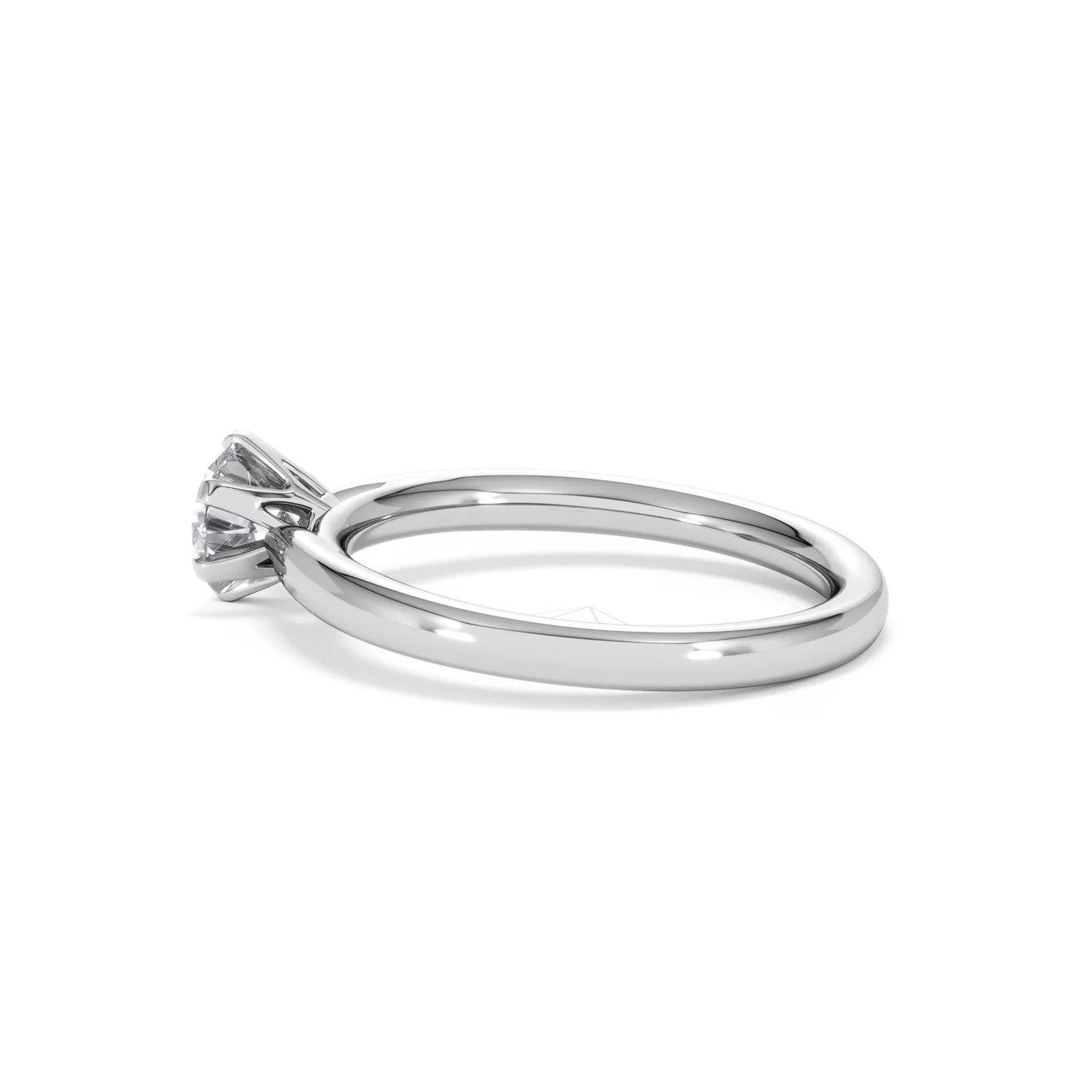 Certified 0.70CT Chloe Low Platinum Engagement Ring G/VS - Image 64