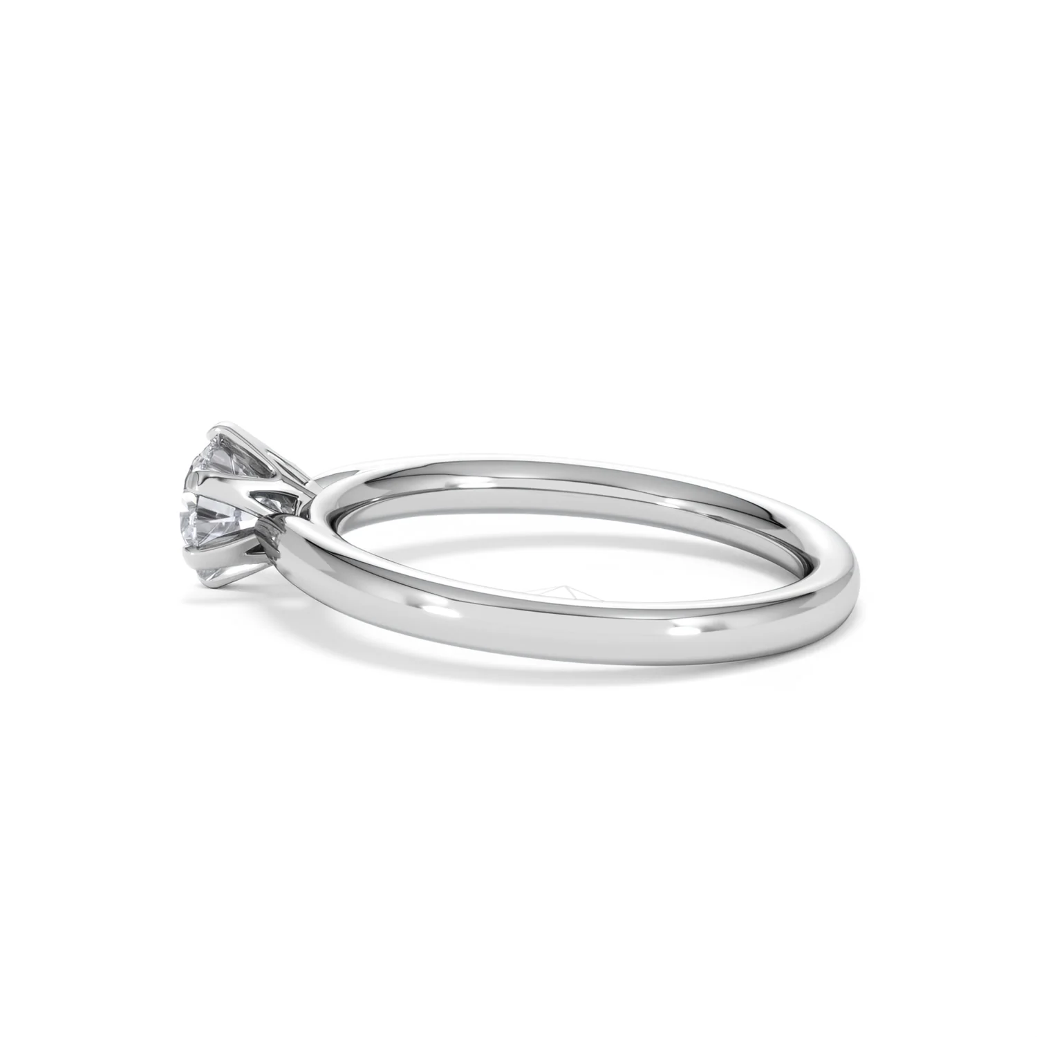 Certified 0.70CT Chloe Low Platinum Engagement Ring G/VS - Image 65