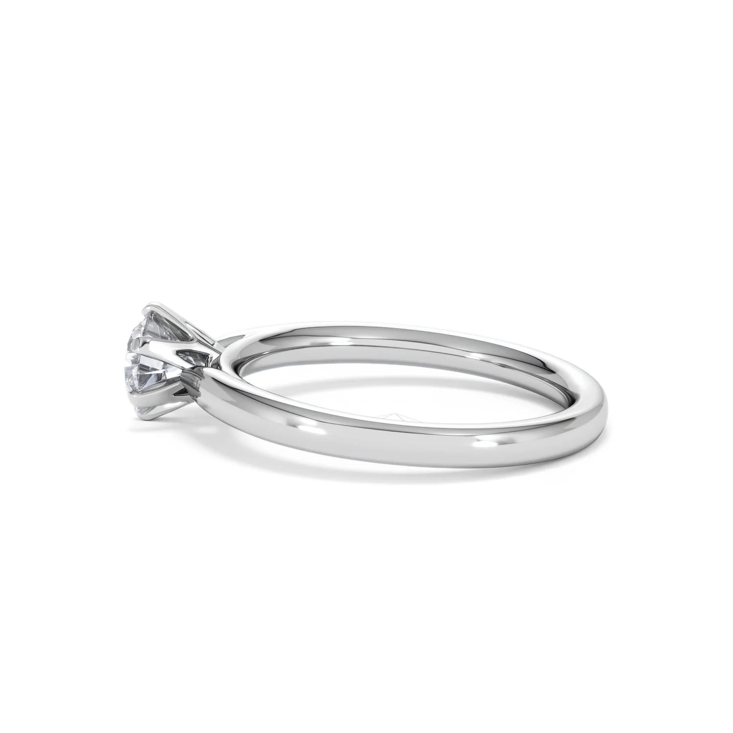 Certified 0.70CT Chloe Low Platinum Engagement Ring G/VS - Image 66