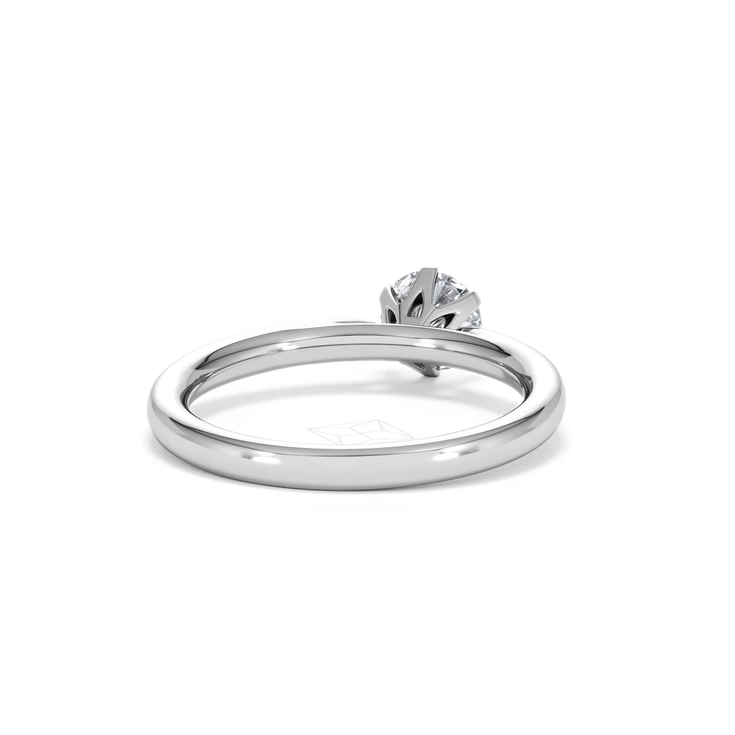 Certified 0.70CT Chloe Low Platinum Engagement Ring G/SI2 - Image 44