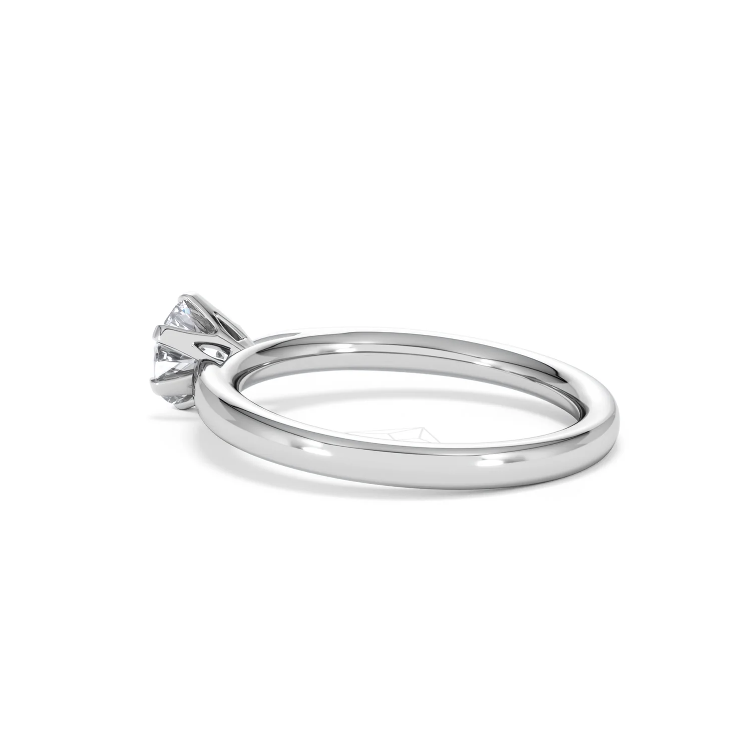Certified 0.70CT Chloe Low Platinum Engagement Ring G/SI2 - Image 61