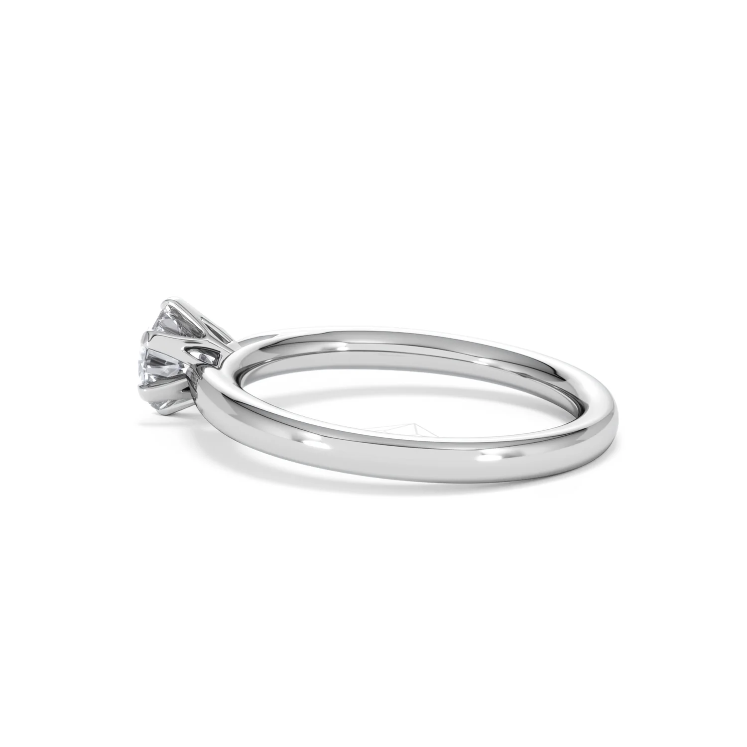 Certified 0.70CT Chloe Low Platinum Engagement Ring G/SI2 - Image 63