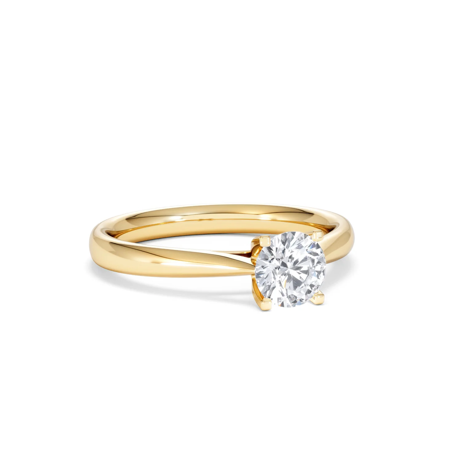 Certified 0.70CT Grace 18K Gold Engagement Ring G/SI2 - Image 13