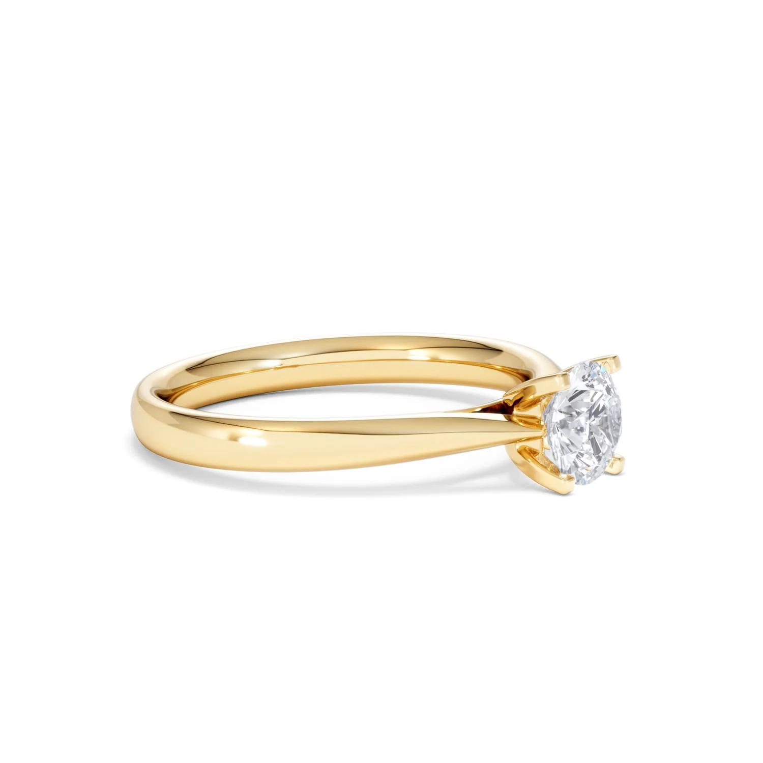 Certified 0.70CT Grace 18K Gold Engagement Ring G/SI2 - Image 20