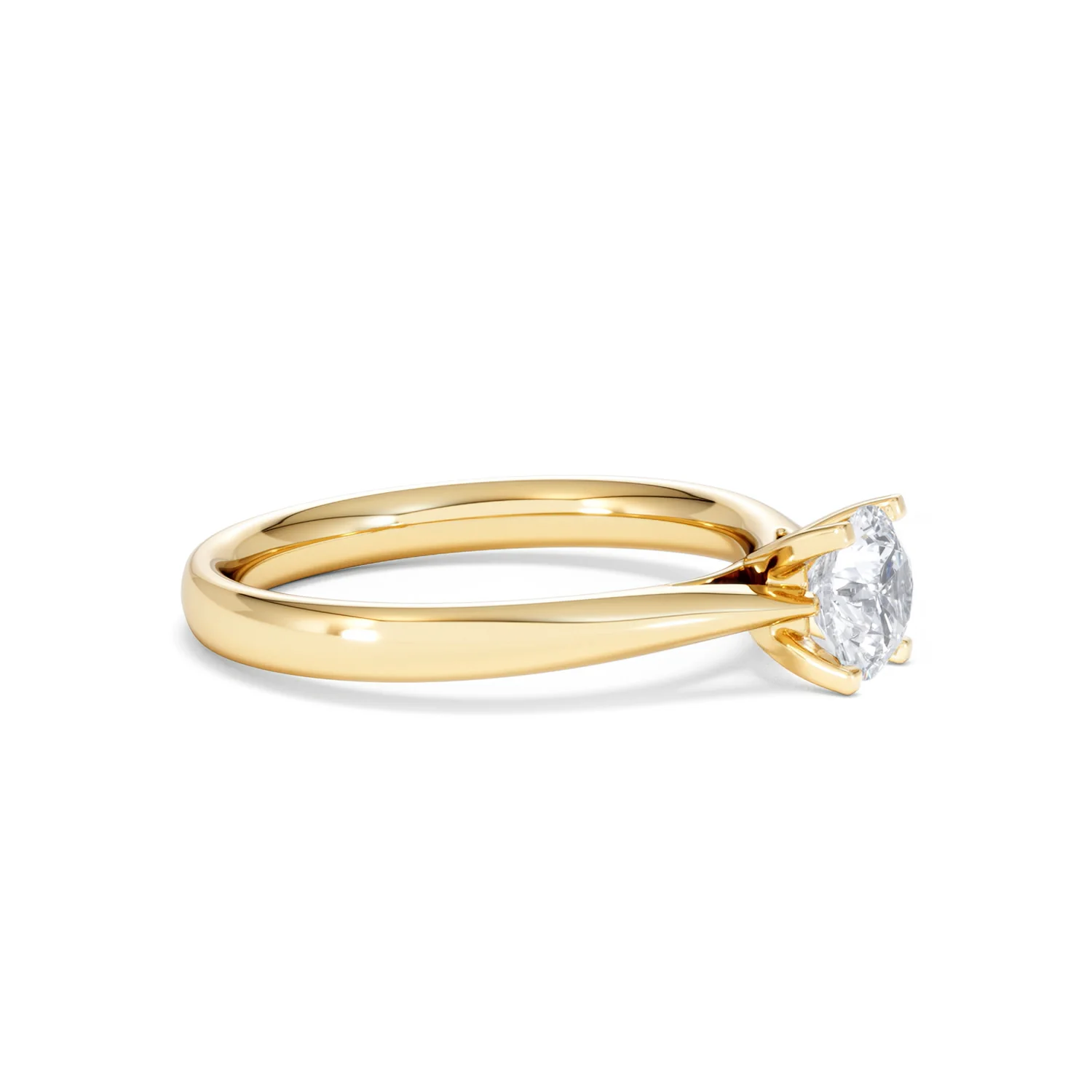 Certified 0.70CT Grace 18K Gold Engagement Ring G/SI2 - Image 22