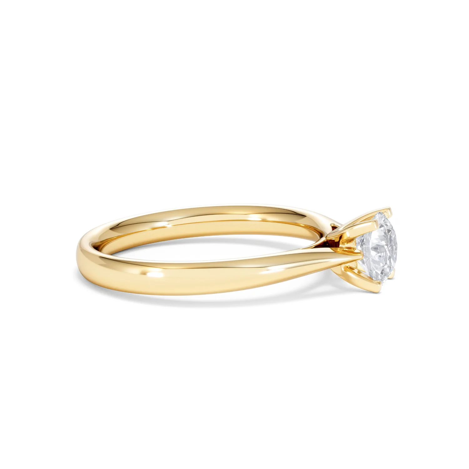 Certified 0.70CT Grace 18K Gold Engagement Ring G/SI2 - Image 24