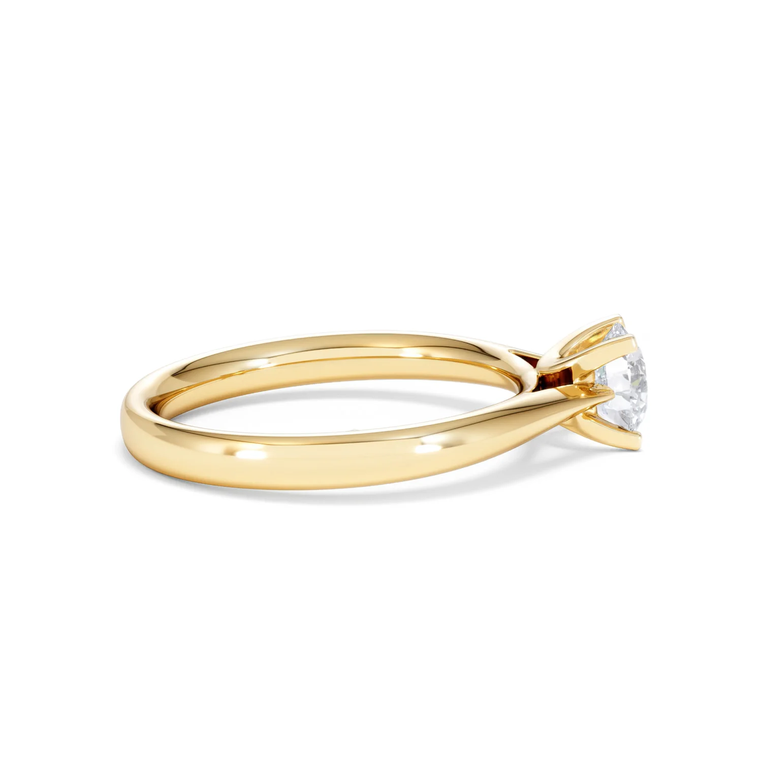 Certified 0.70CT Grace 18K Gold Engagement Ring G/SI2 - Image 29