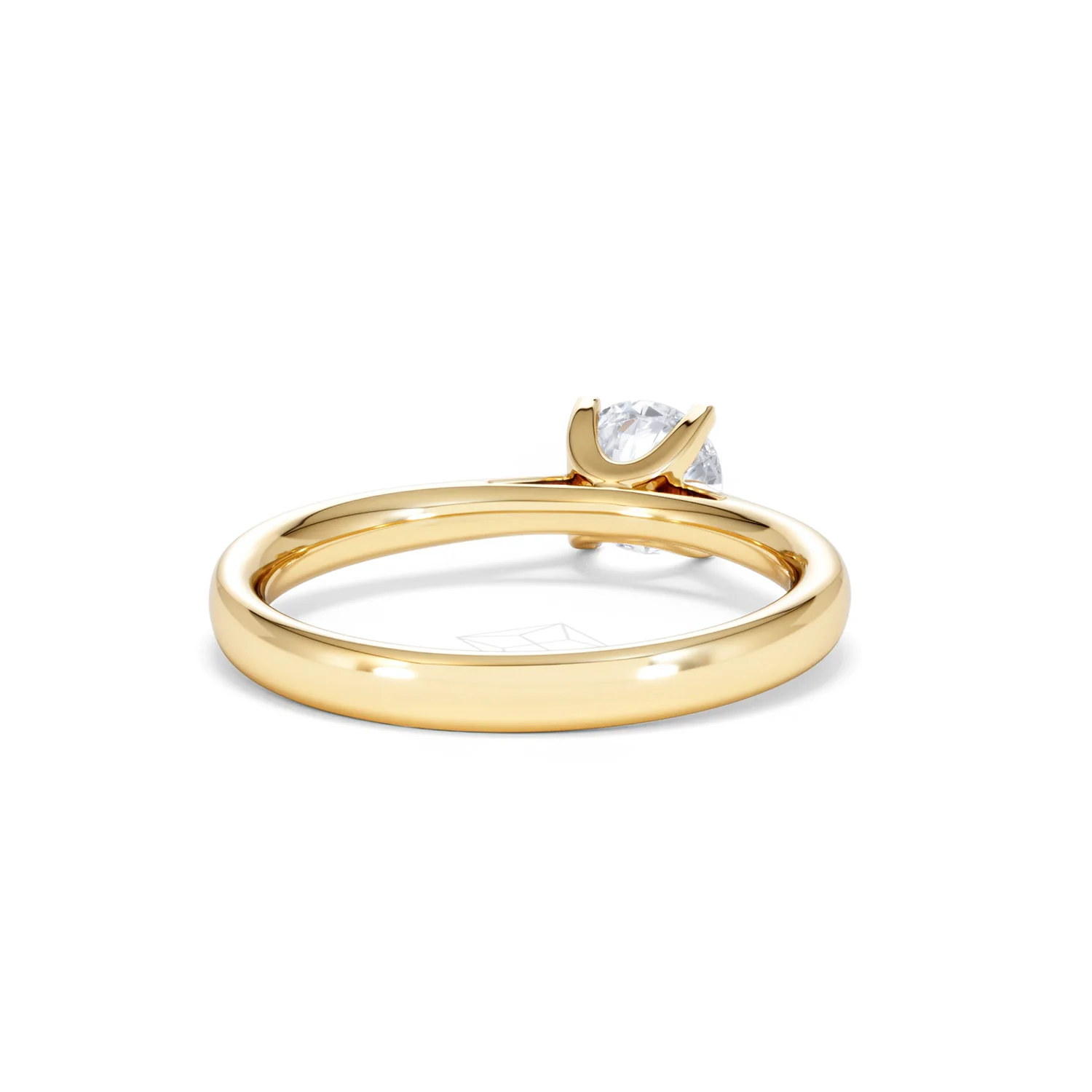 Certified 0.70CT Grace 18K Gold Engagement Ring G/SI2 - Image 44
